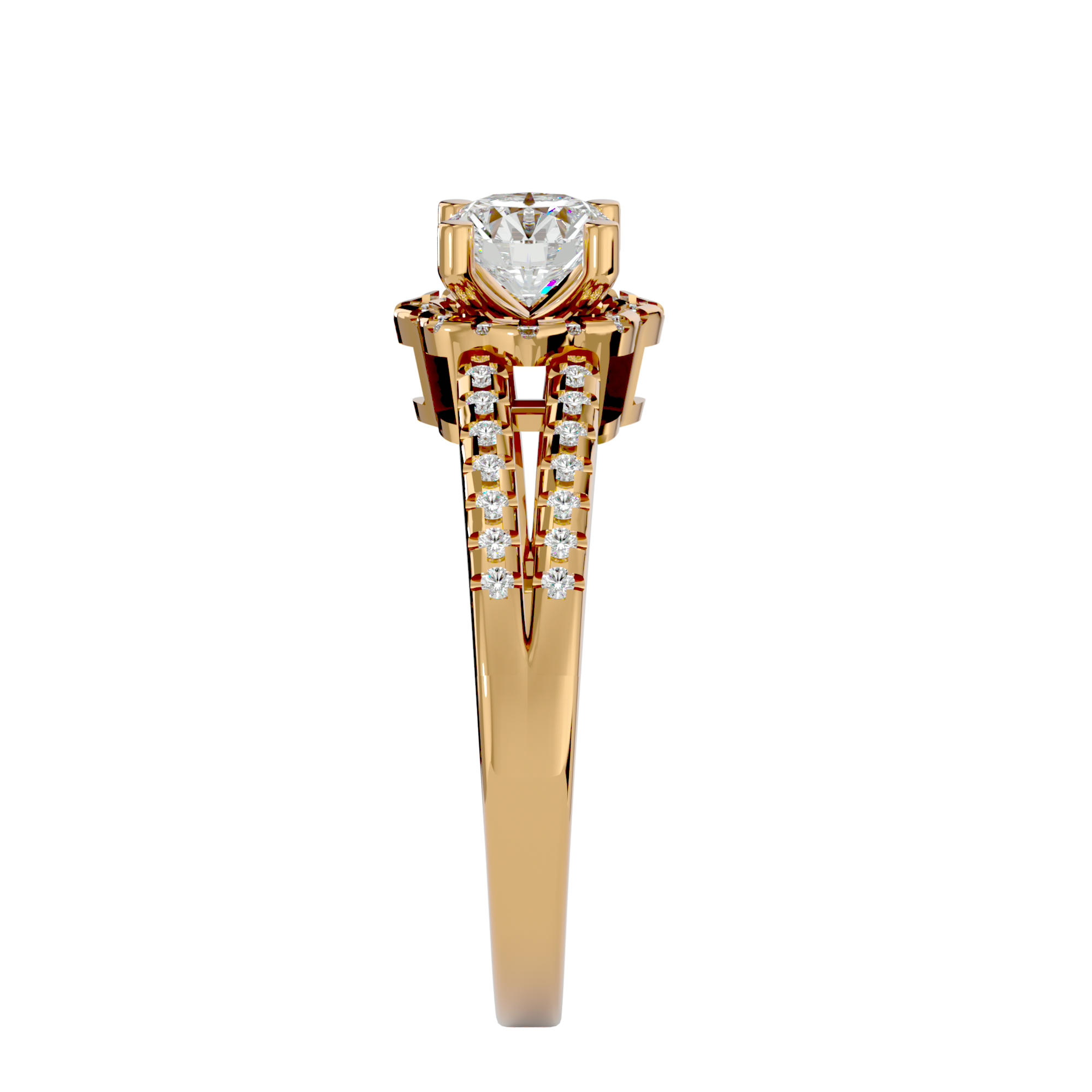 HOH Gerald Diamond Halo Ring