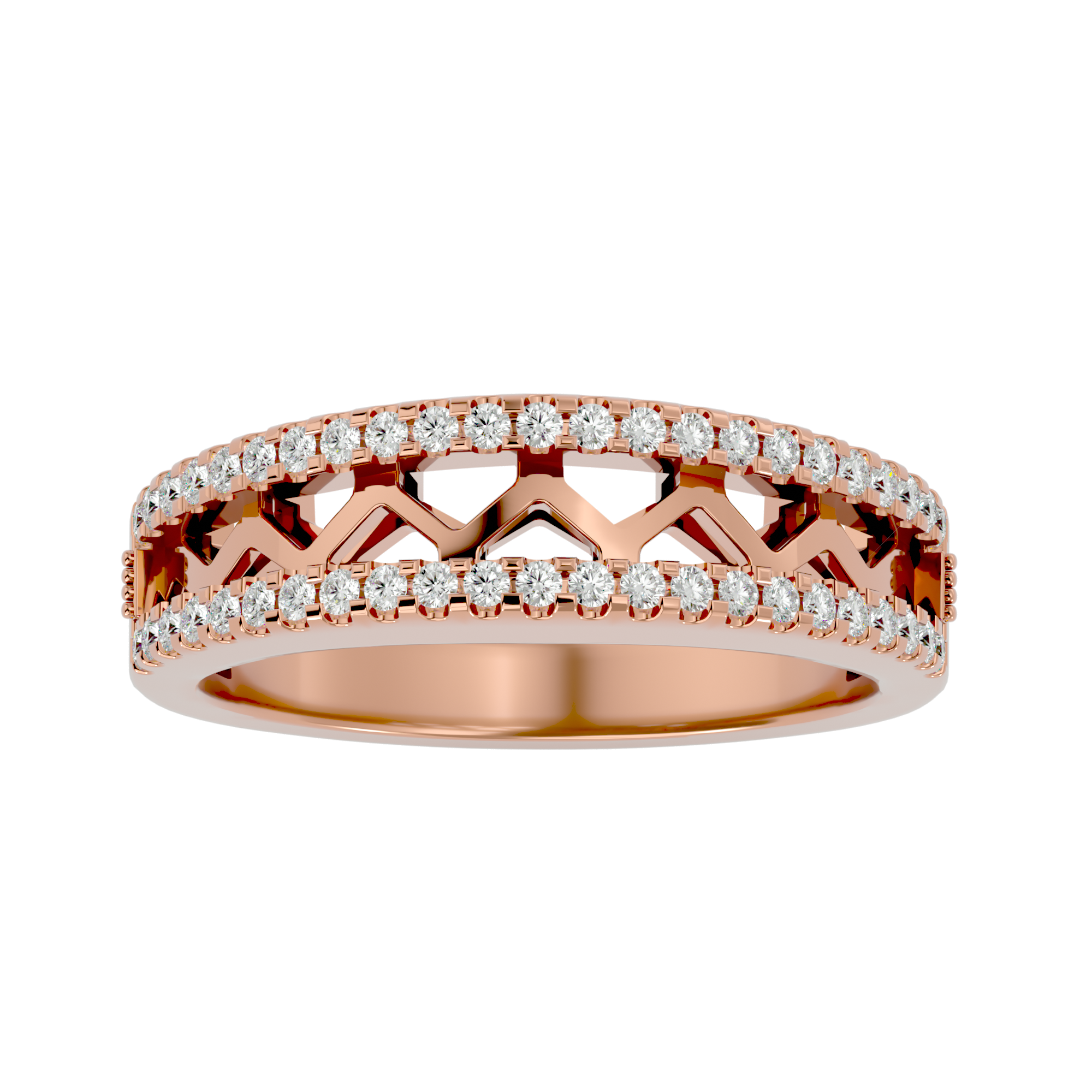 HOH Frankie Diamond Wedding Bands