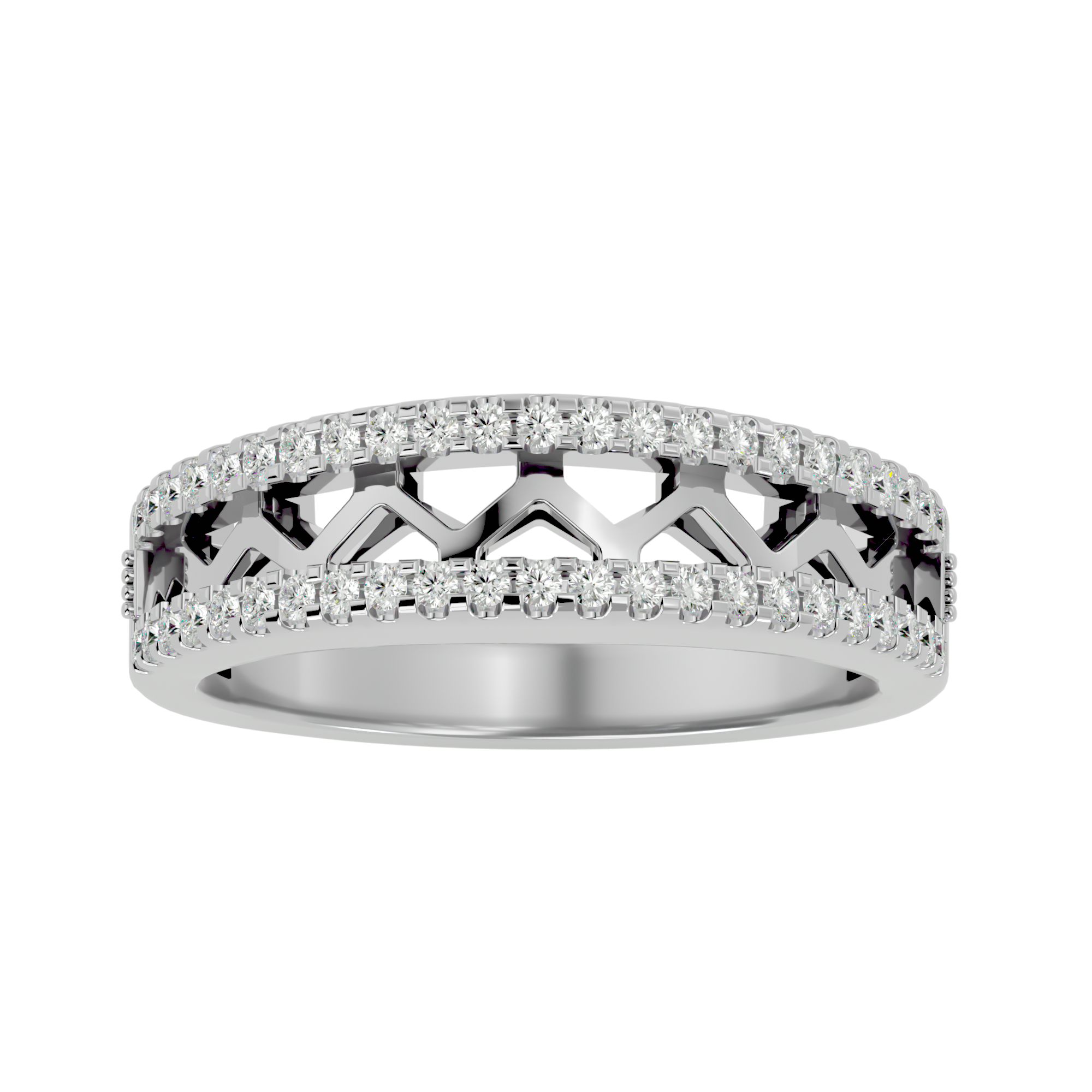 HOH Frankie Diamond Wedding Bands