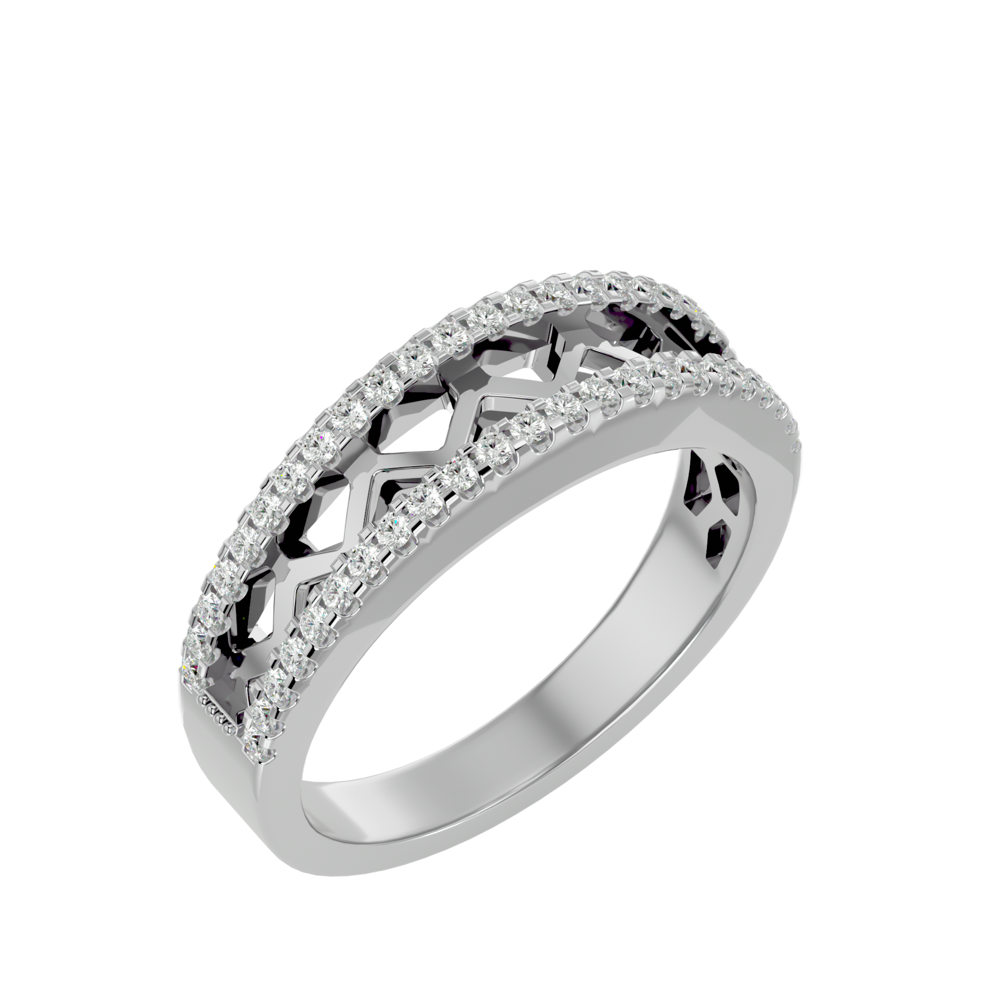 HOH Frankie Diamond Wedding Bands