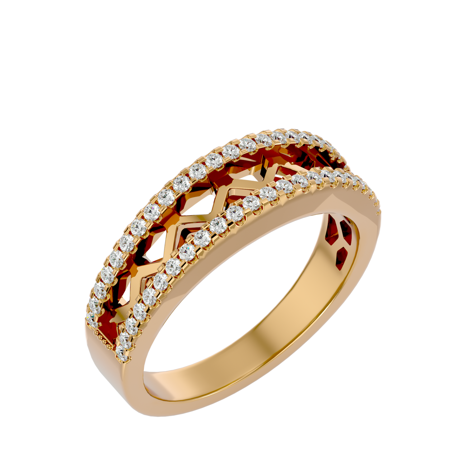 HOH Frankie Diamond Wedding Bands