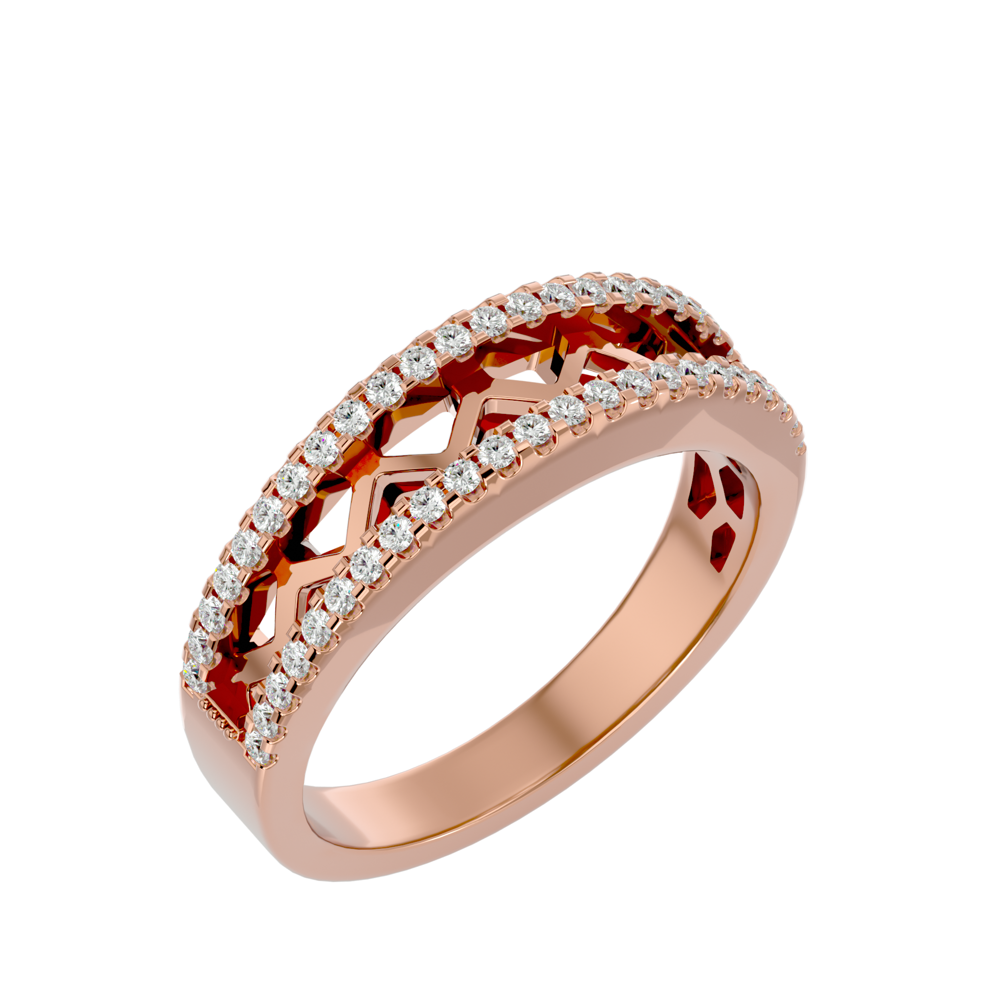 HOH Frankie Diamond Wedding Bands