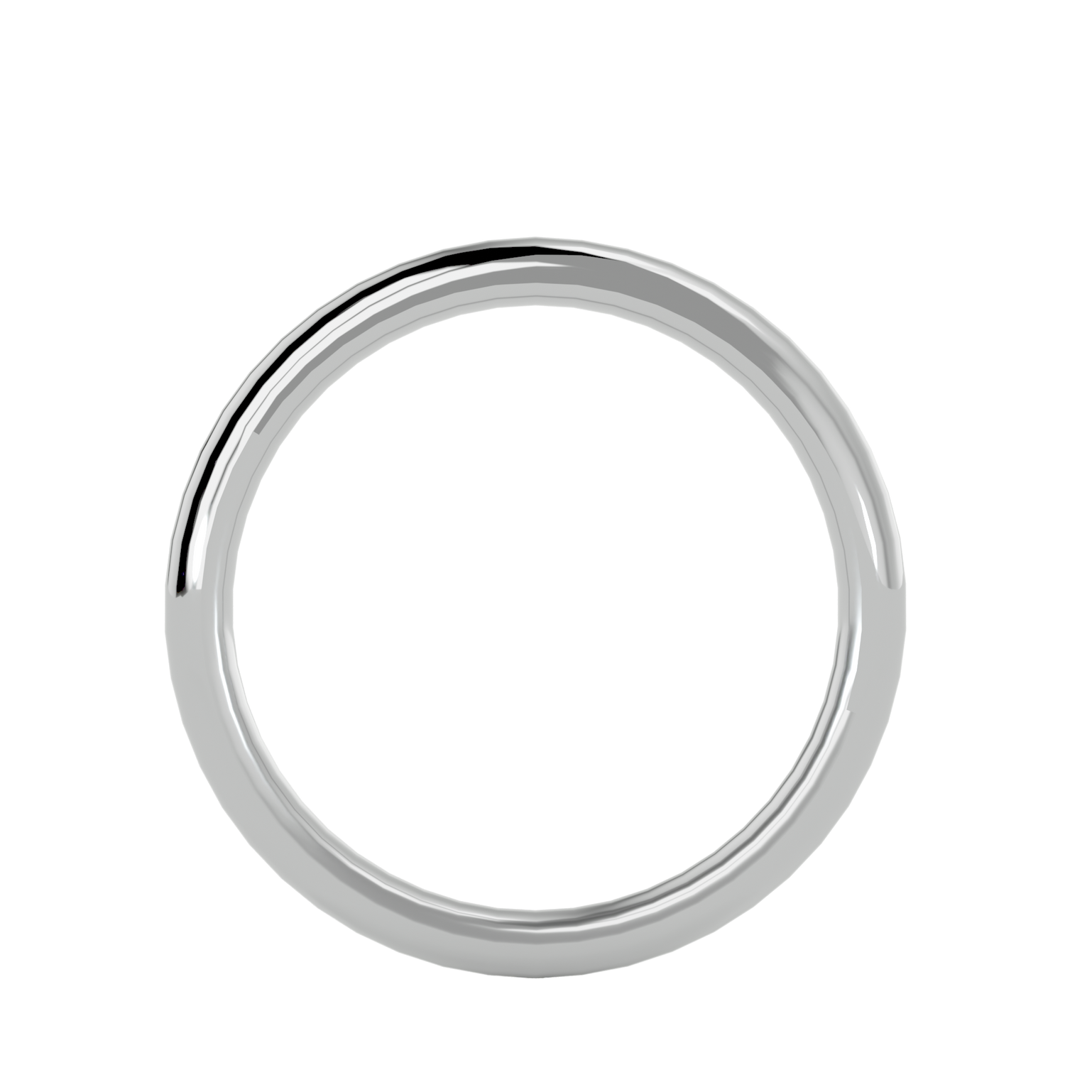 HOH Grayson Solid Gold  Mens Wedding Band