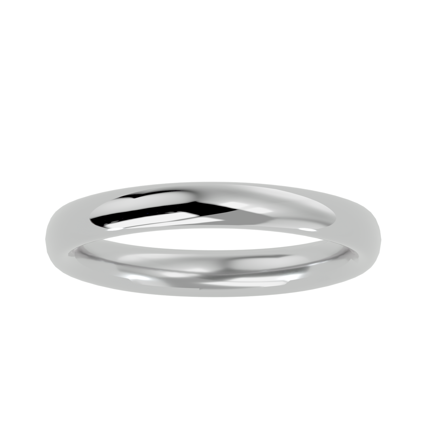 HOH Ari Solid Gold  Mens Wedding Band