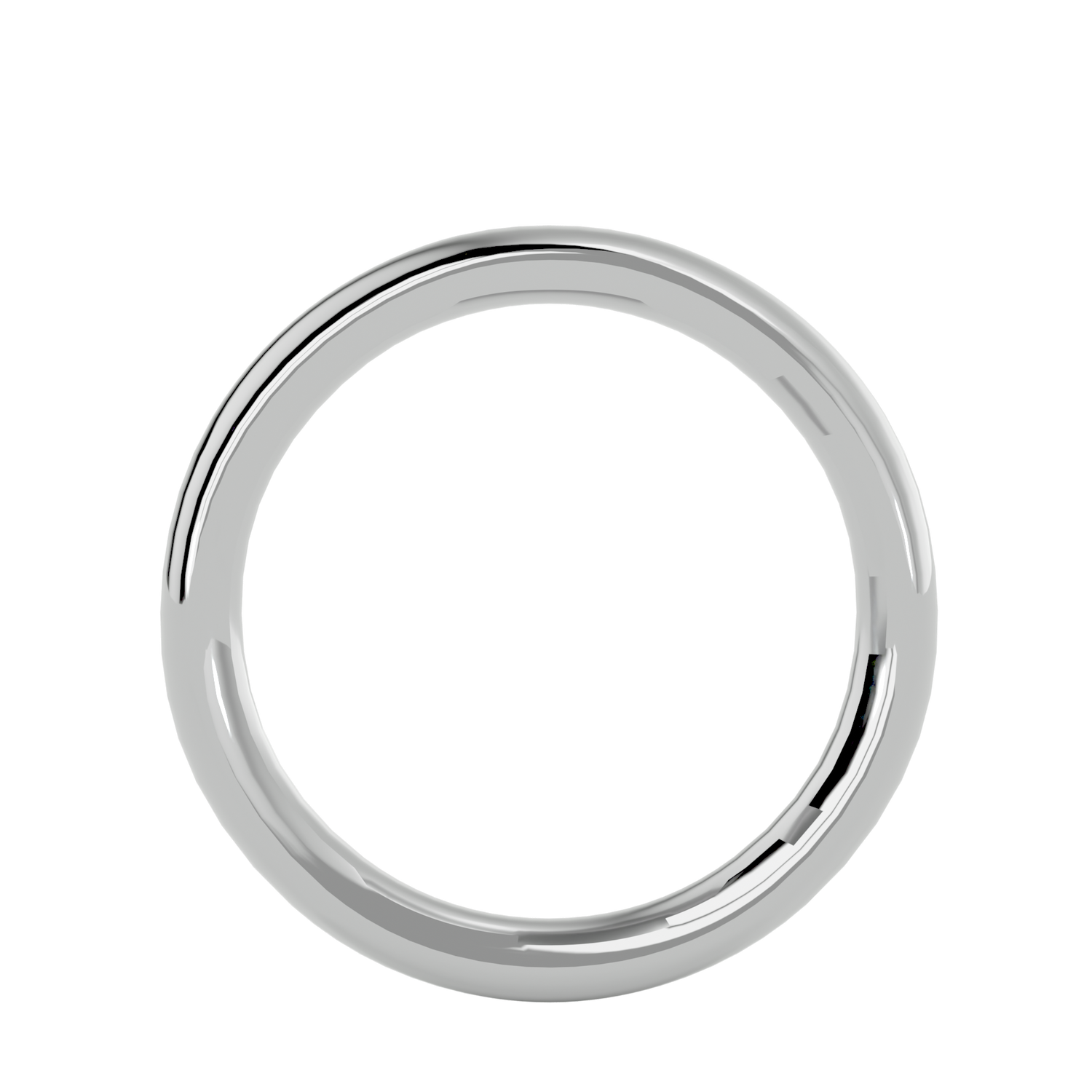 HOH Ari Solid Gold  Mens Wedding Band