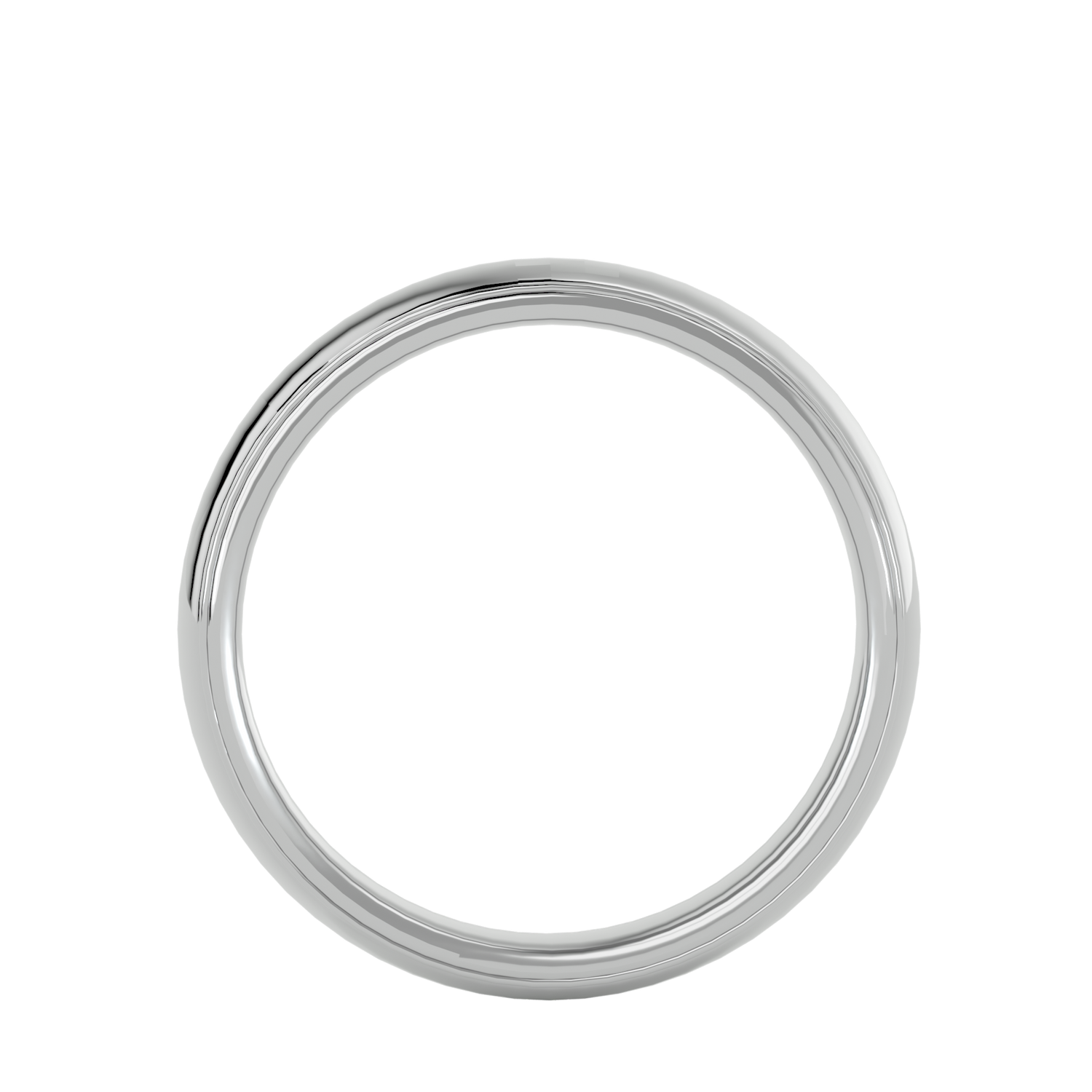 HOH Bruno Solid Gold  Mens Wedding Band