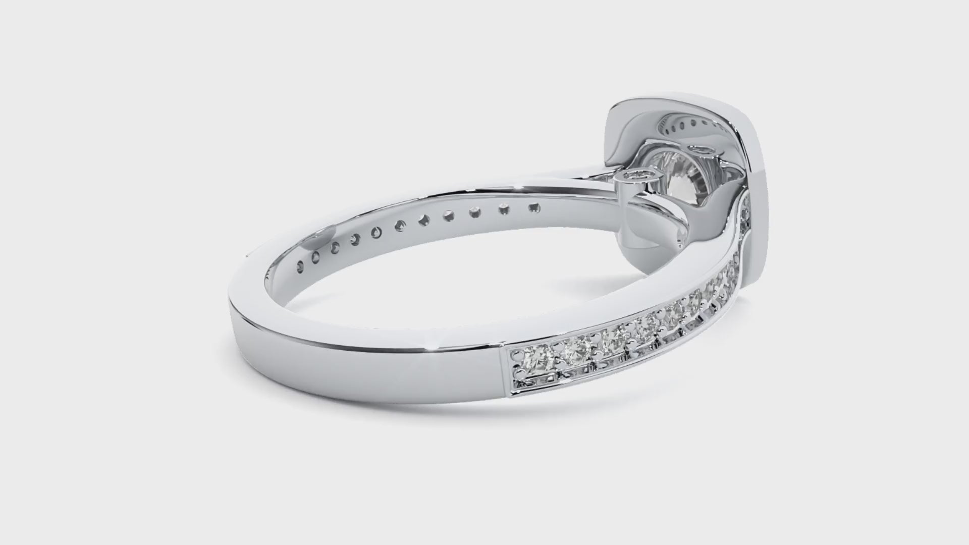 HOH Lydia Diamond Halo Ring