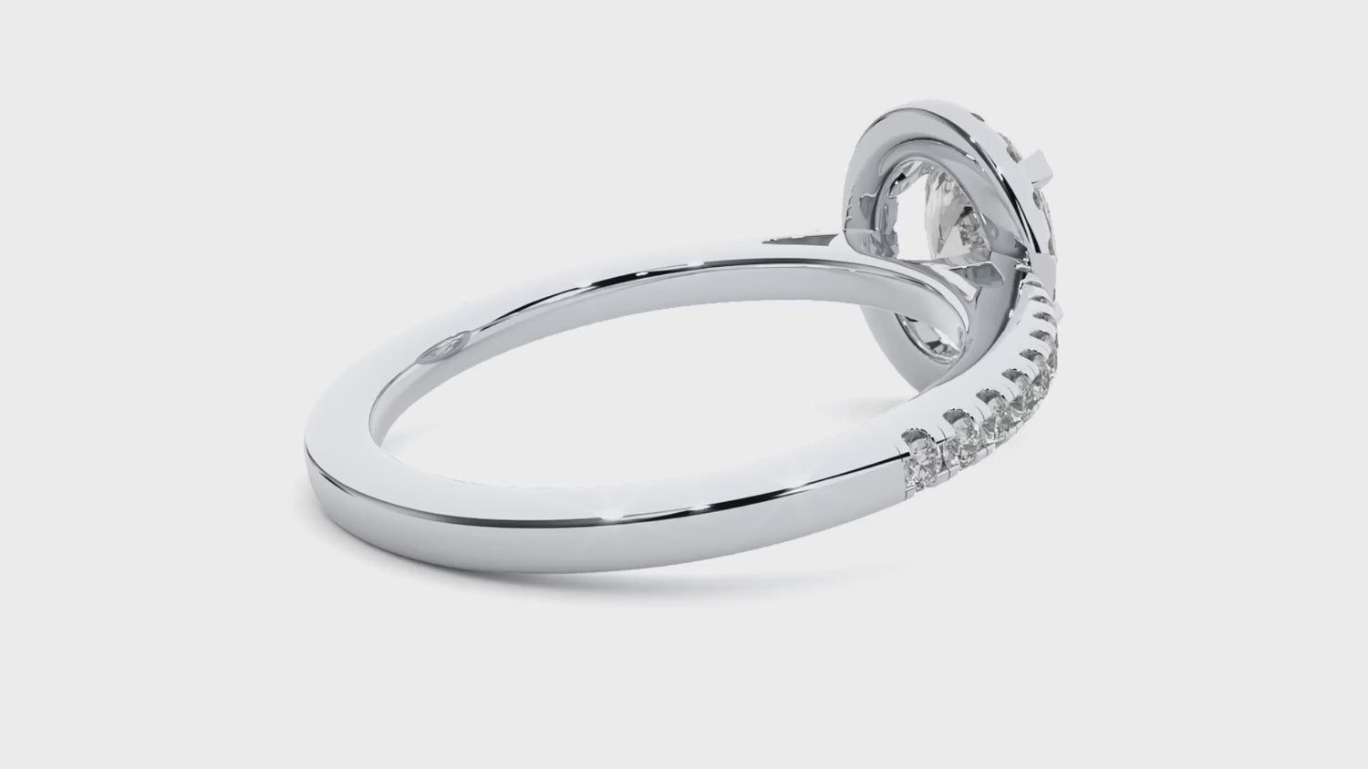 HOH Beatrice Diamond Halo Ring