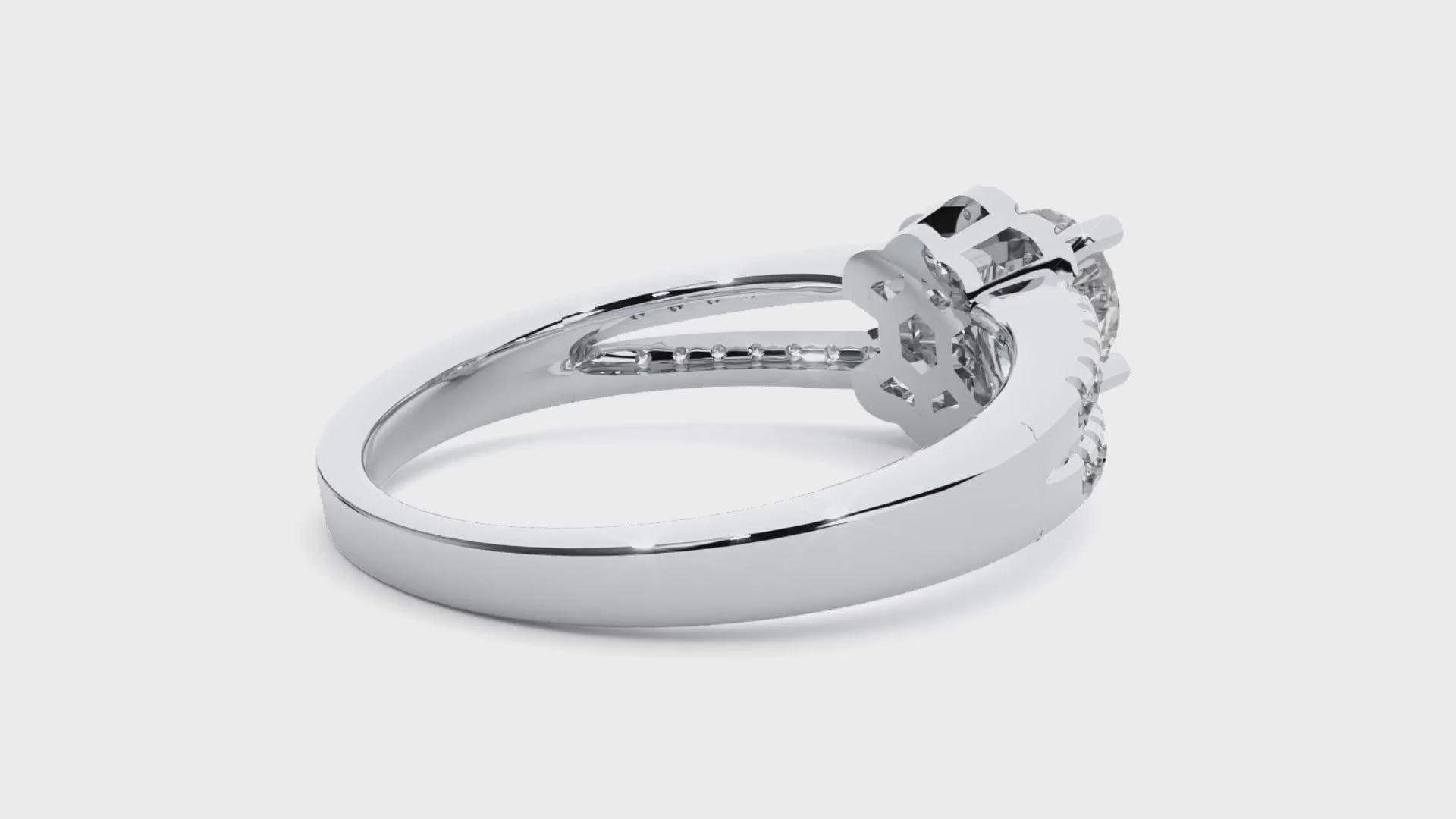 HOH Gerald Diamond Halo Ring