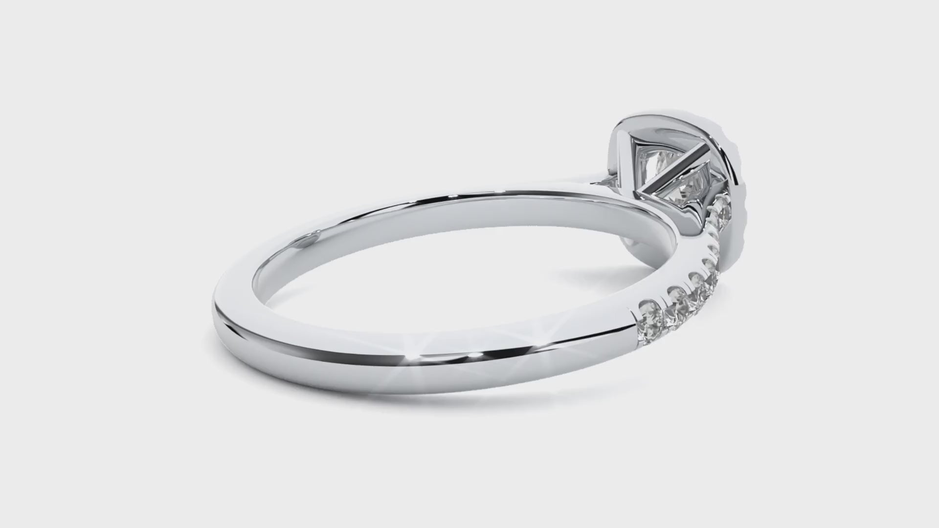 HOH Hermione Diamond Halo Ring