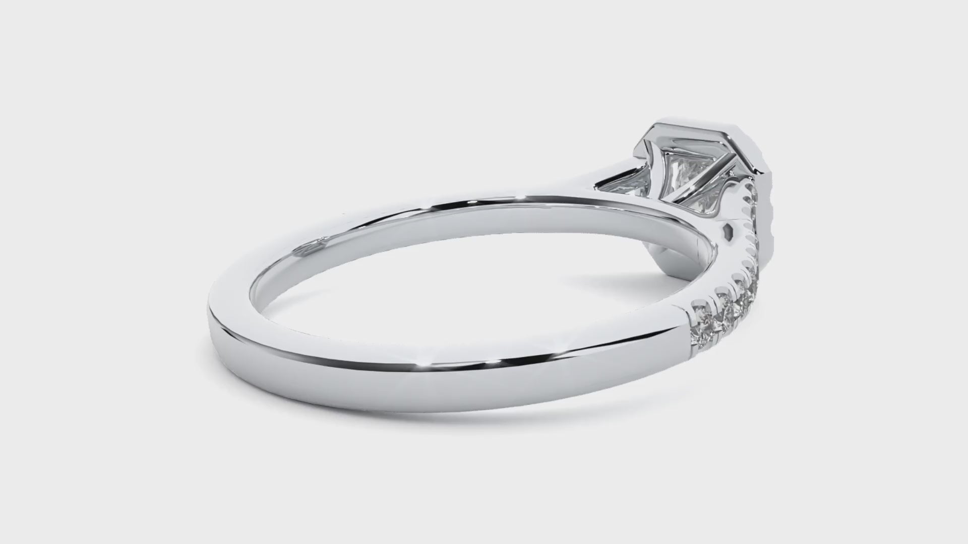 HOH Brigitte Diamond Halo Ring