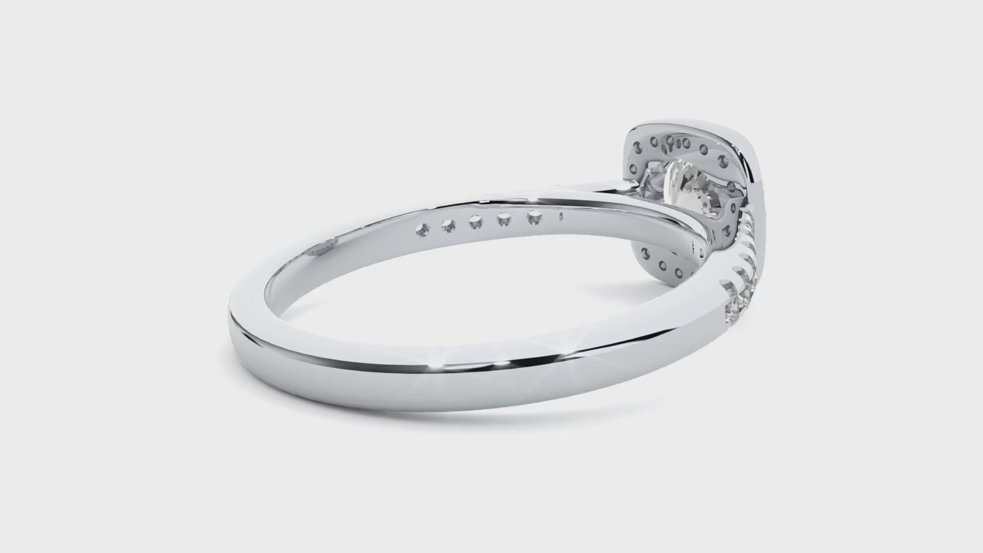 HOH Francesca Diamond Halo Ring