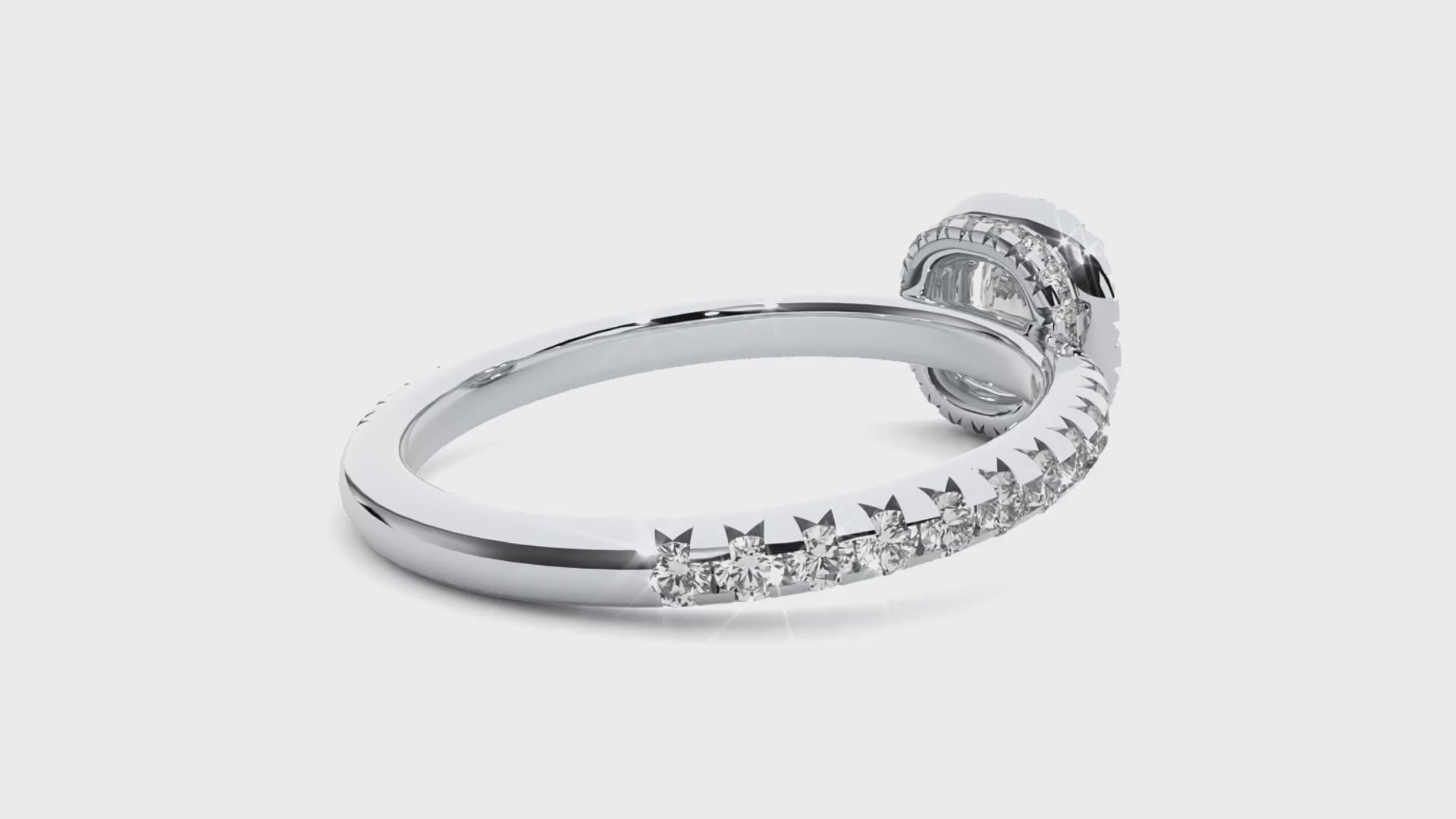 HOH Luciana Diamond Halo Ring