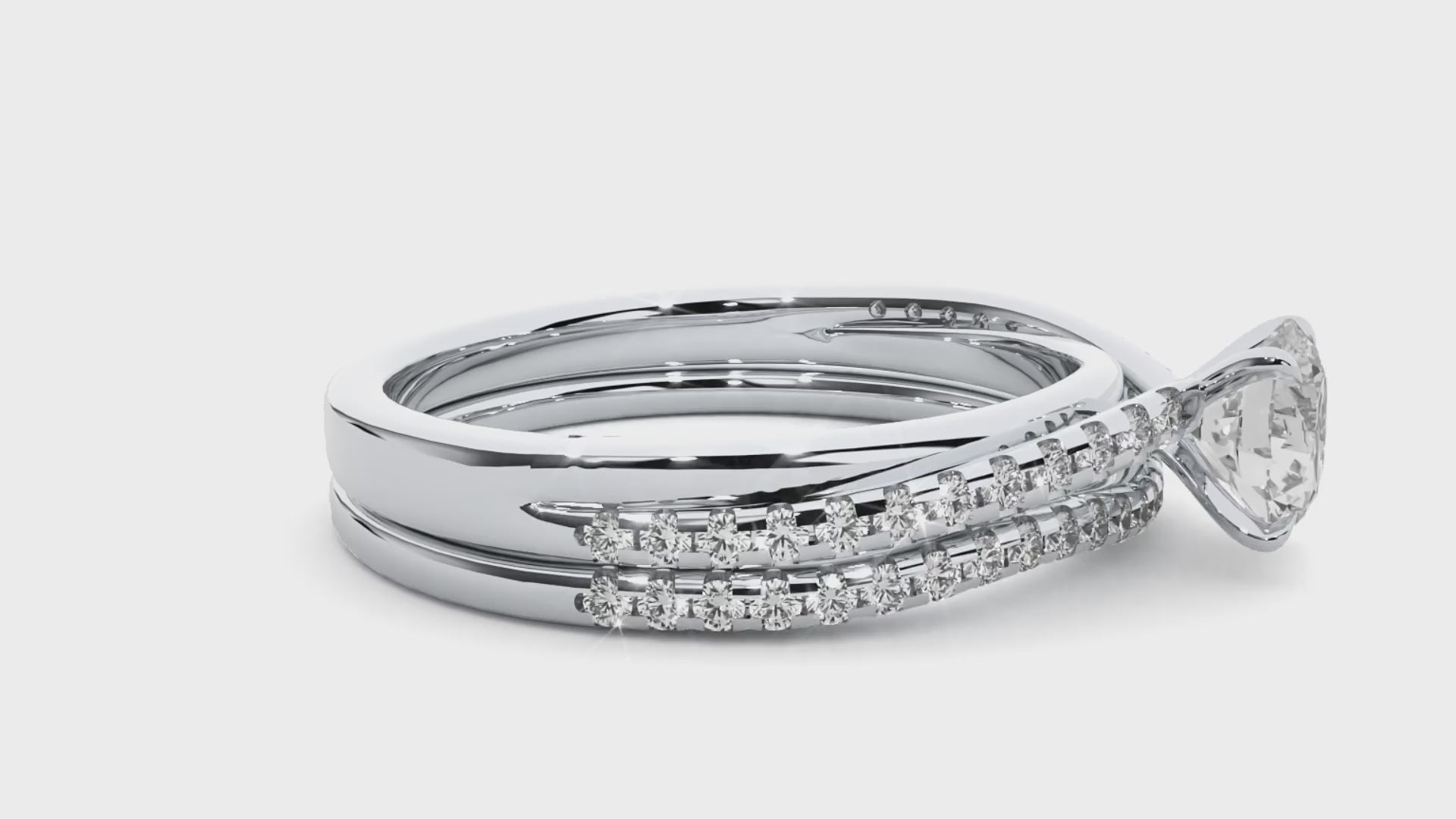 HOH Zavian Diamond Bridal Ring