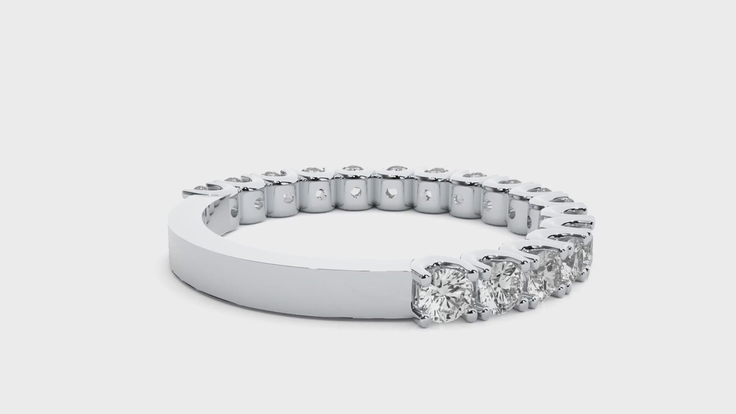 HOH Omega Diamond Eternity Ring