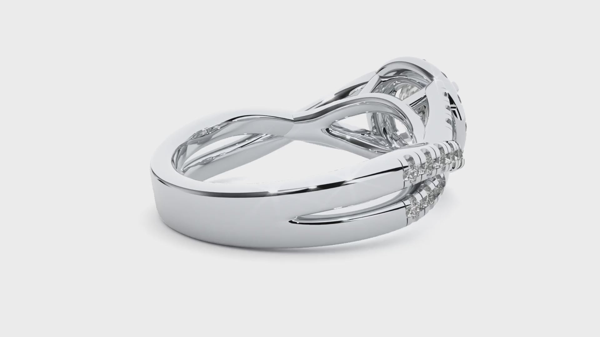 HOH Coty Diamond Halo Ring
