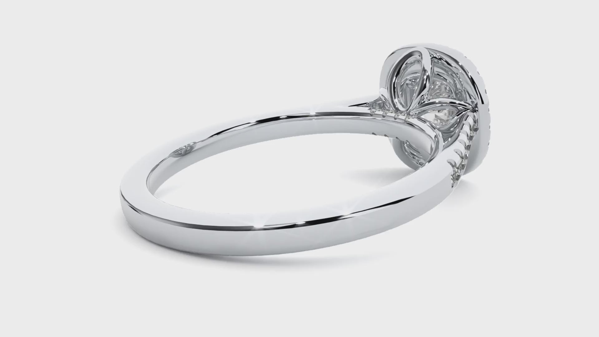 HOH Cassandra Diamond Halo Ring