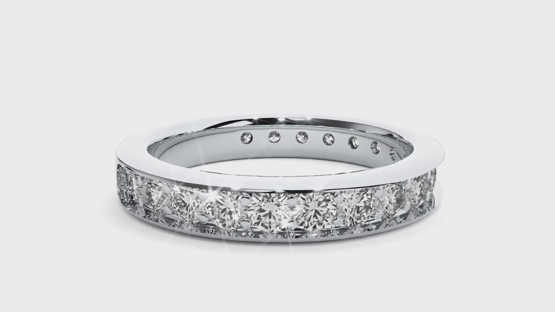 HOH Trinity Diamond Eternity Ring