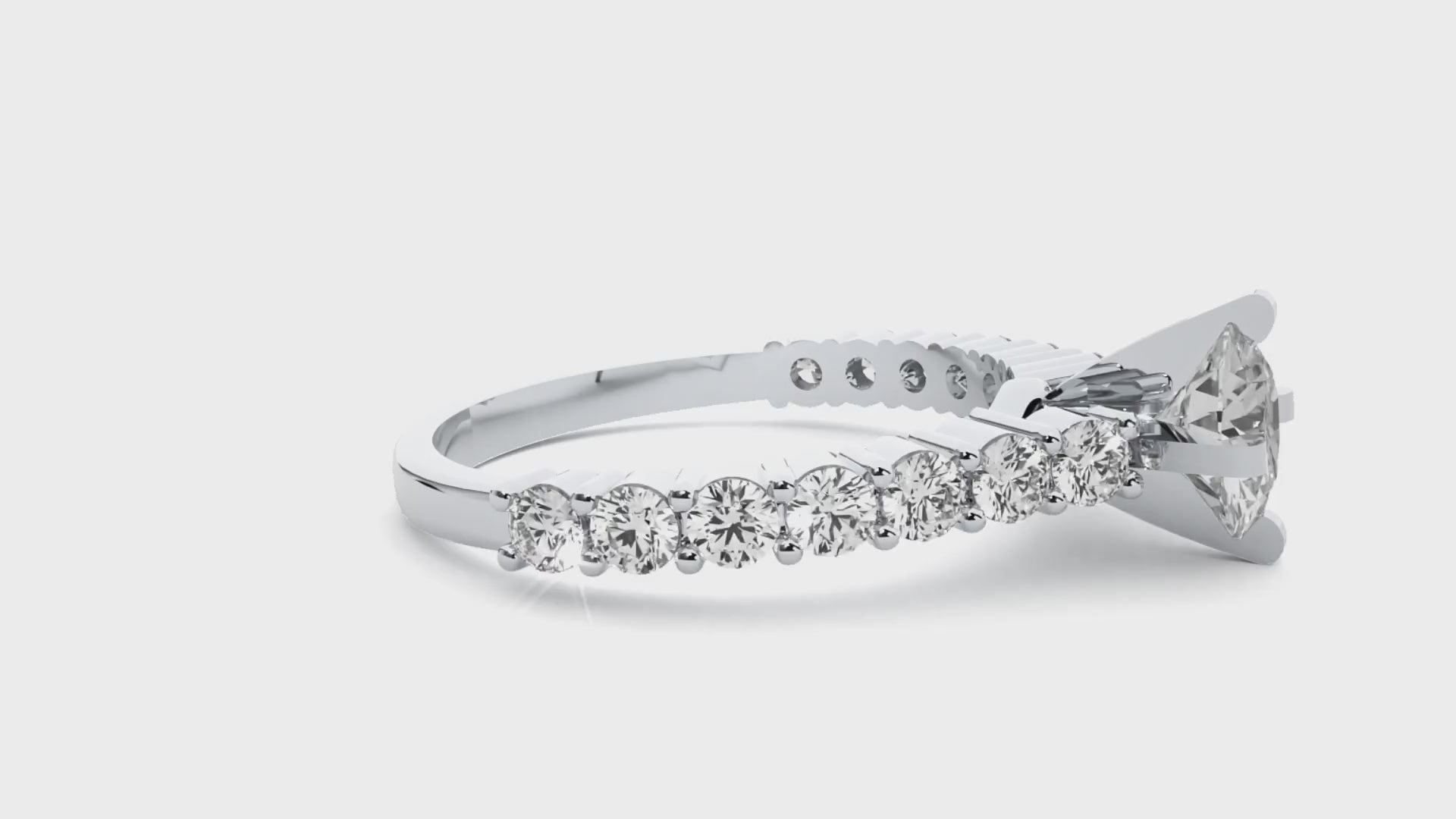 HOH Birdie Diamond Solitaire Ring