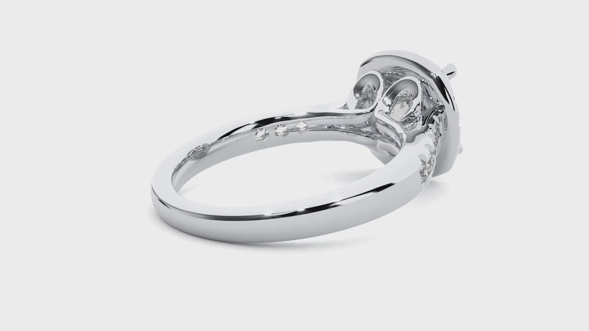 HOH Lucinda Diamond Halo Ring
