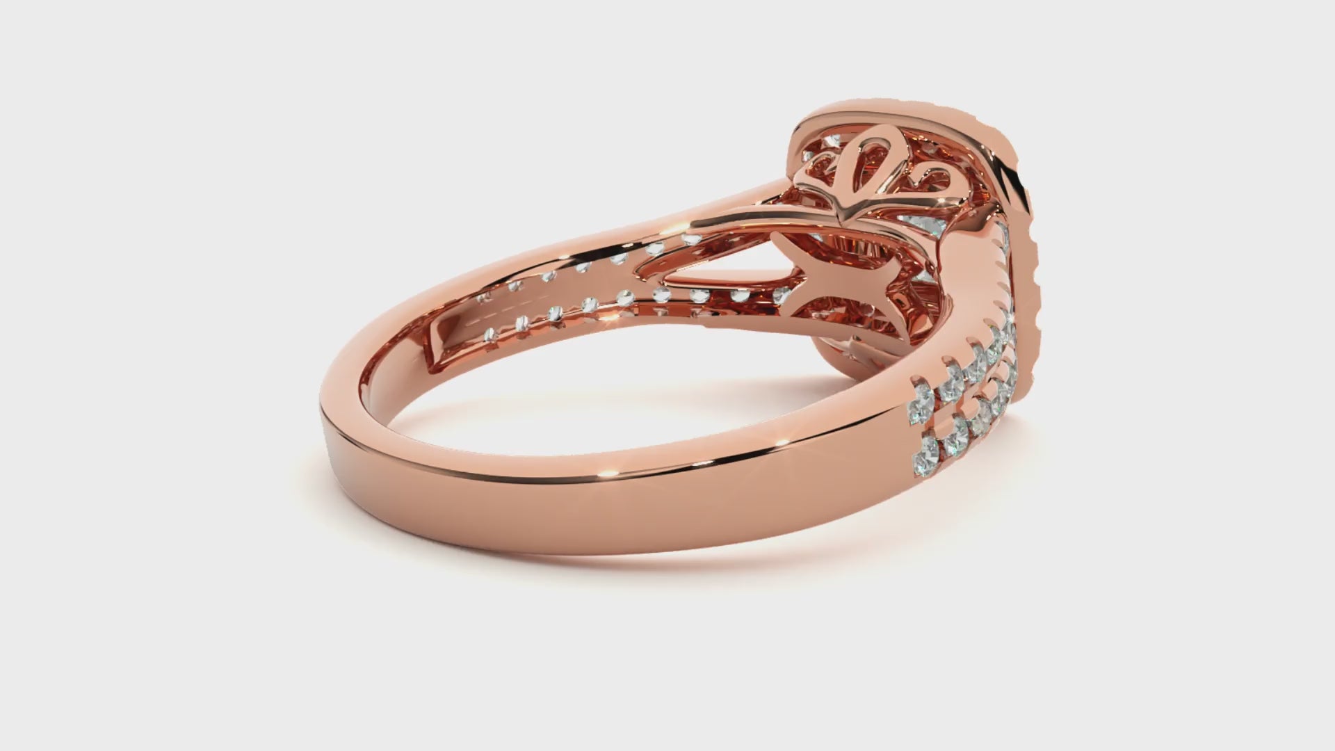 HOH Evianna Diamond Halo Ring