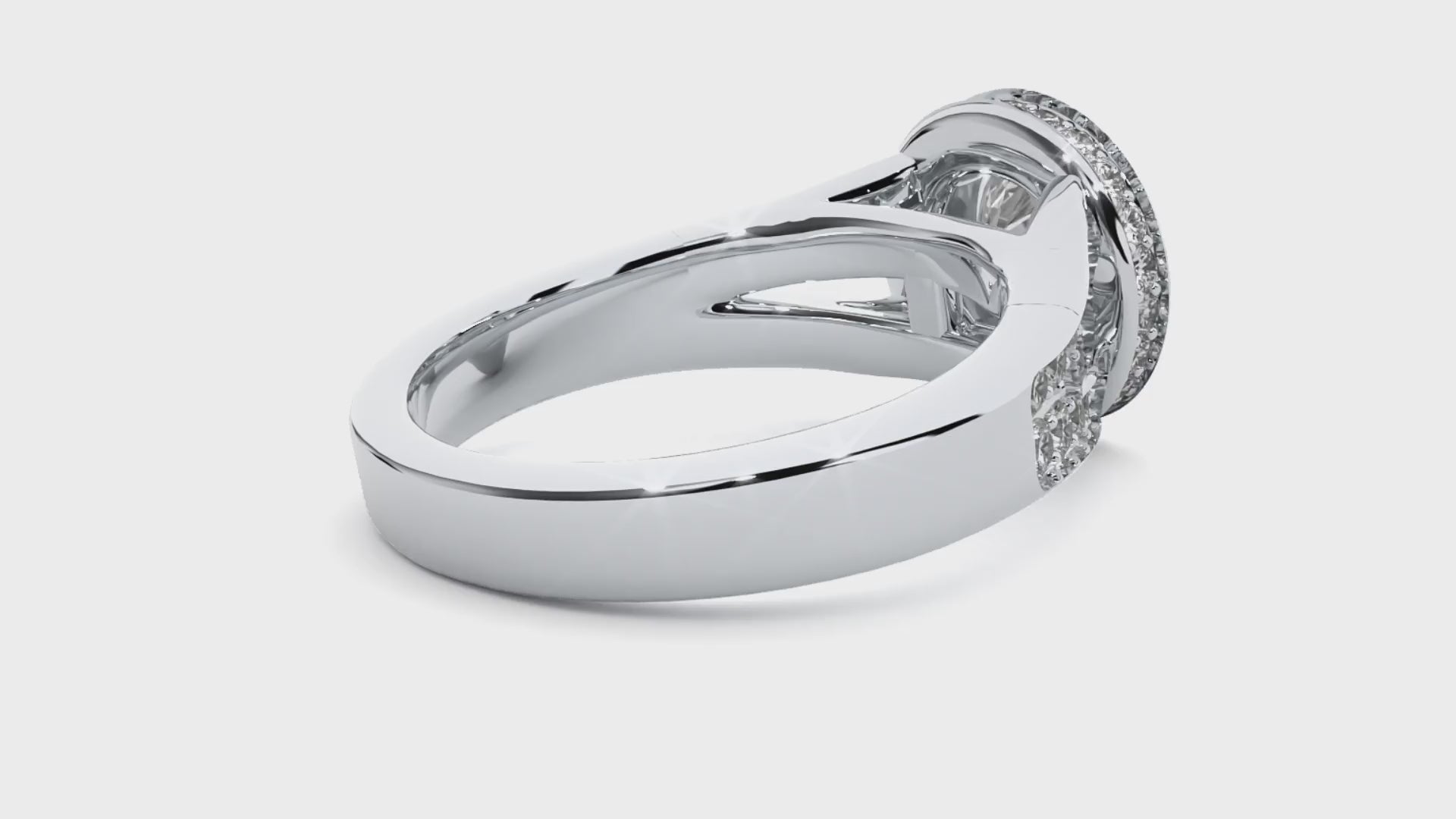 HOH Donatella Diamond Halo Ring