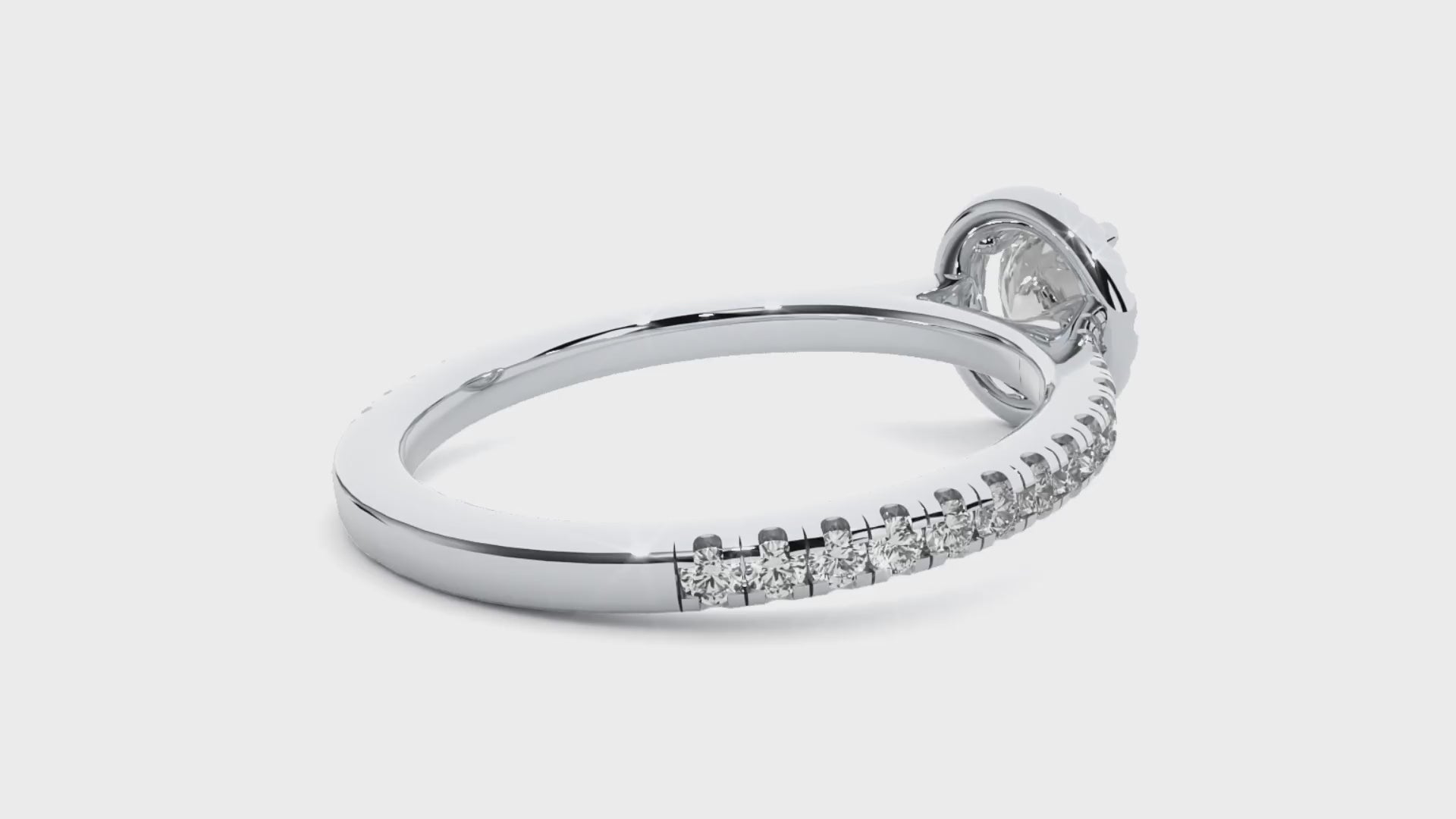 HOH Grace Diamond Halo Ring