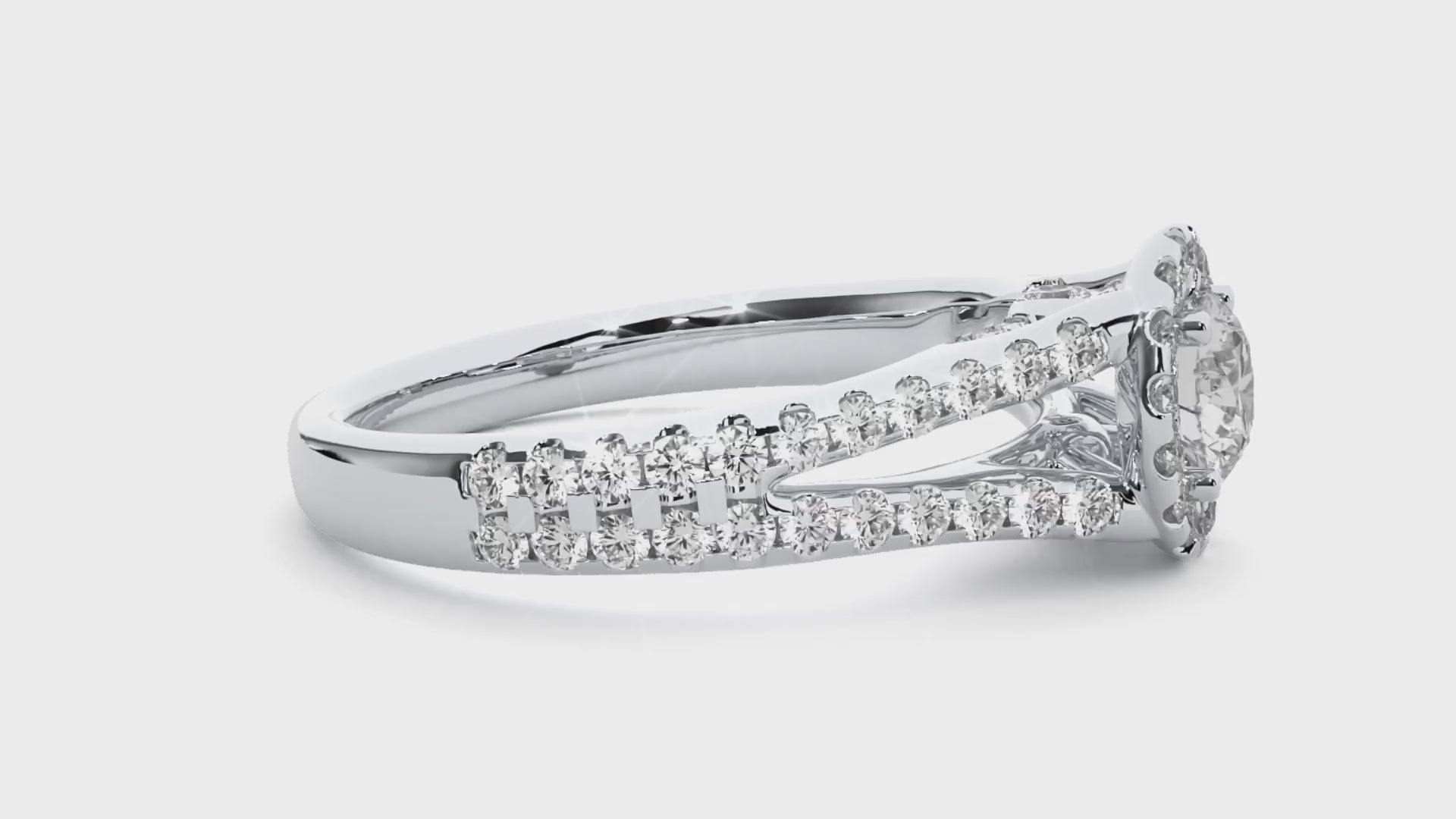 HOH Jolie Diamond Halo Ring