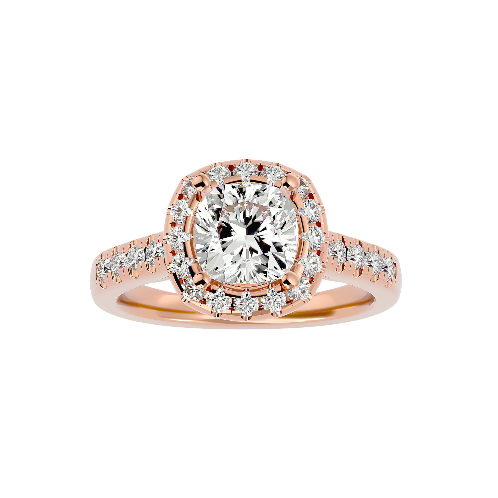 HOH Lucinda Diamond Halo Ring