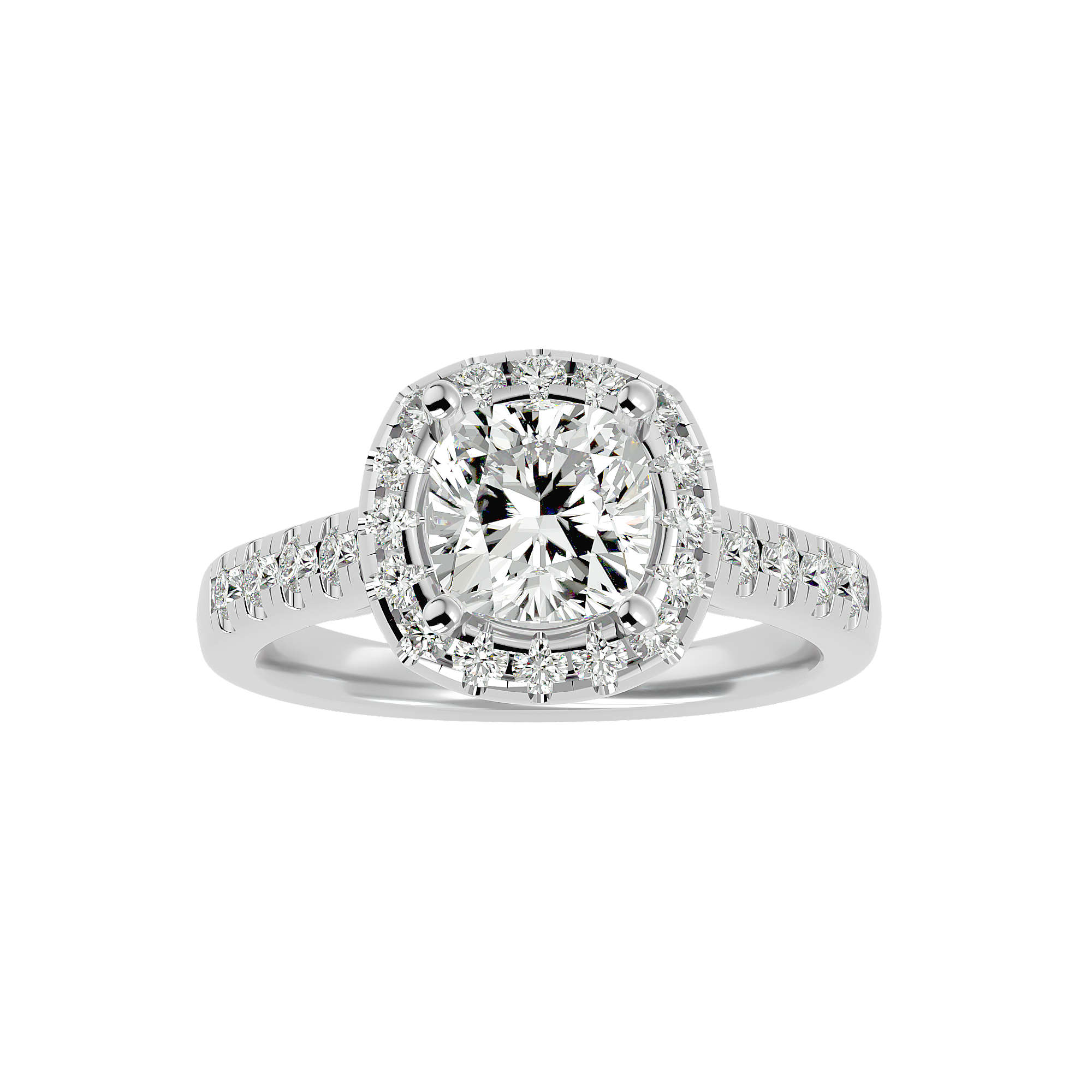 HOH Lucinda Diamond Halo Ring