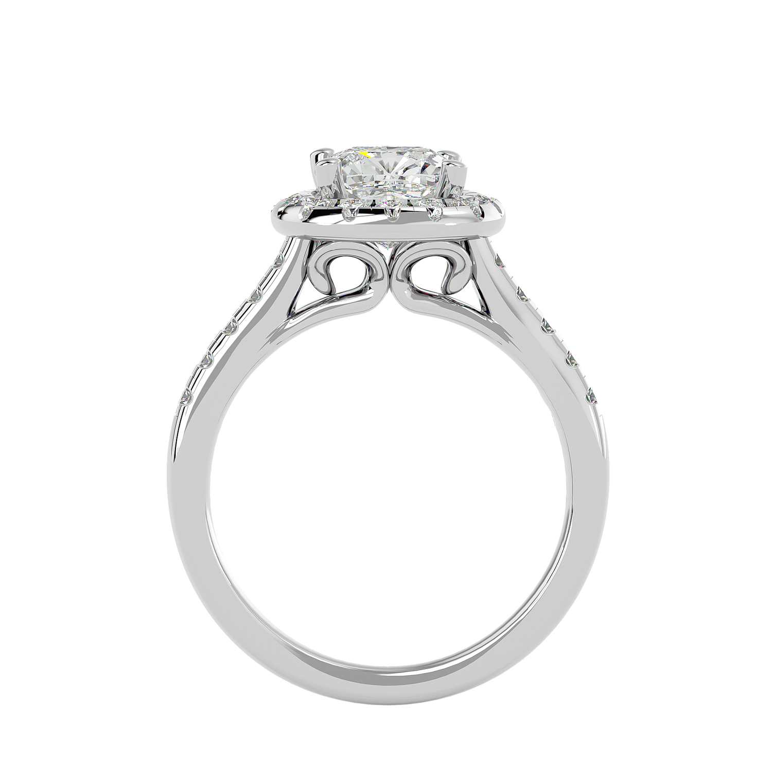 HOH Lucinda Diamond Halo Ring