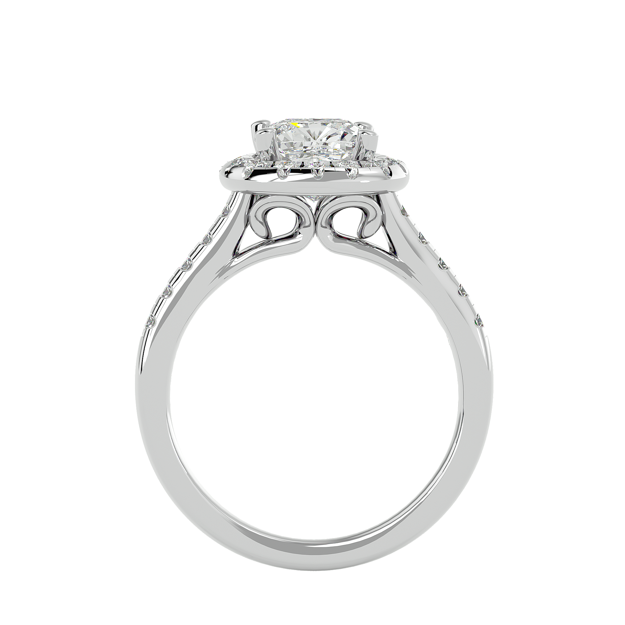 HOH Lucinda Diamond Halo Ring
