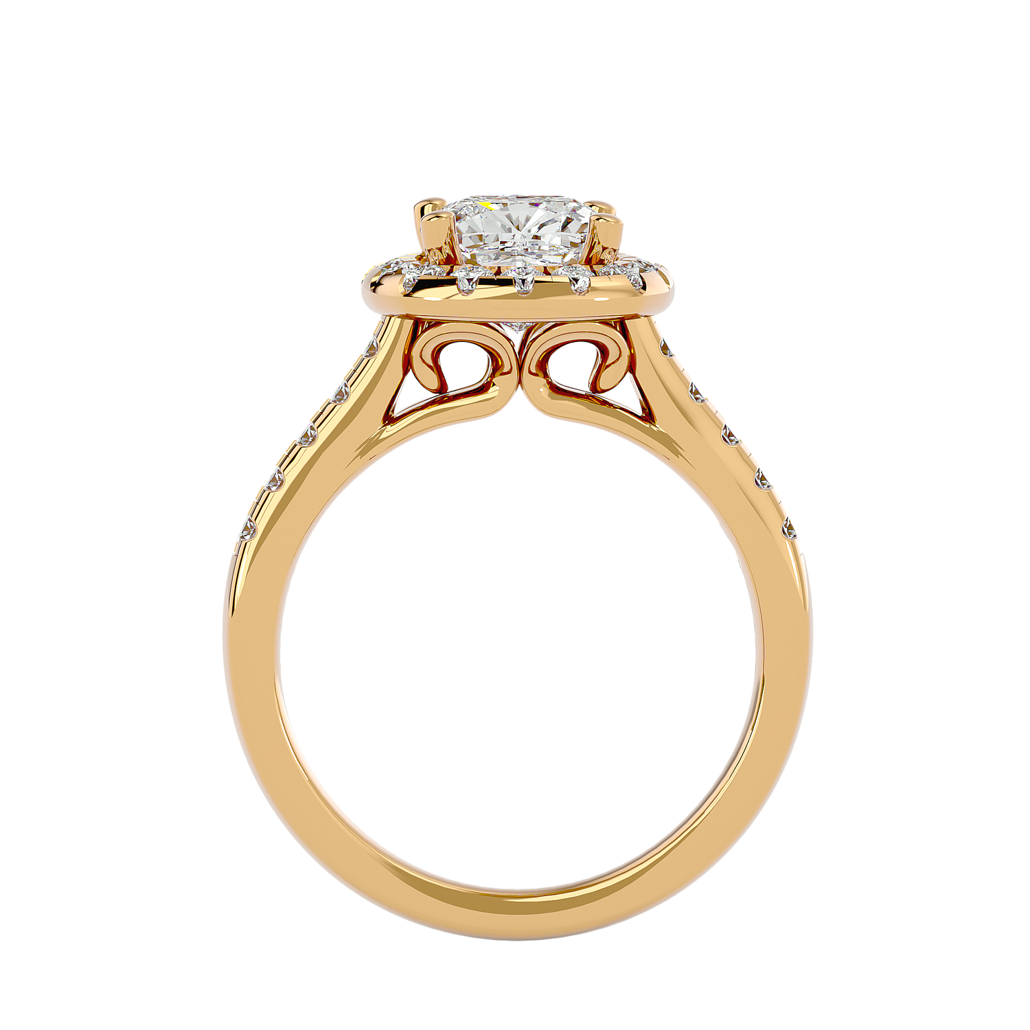 HOH Lucinda Diamond Halo Ring