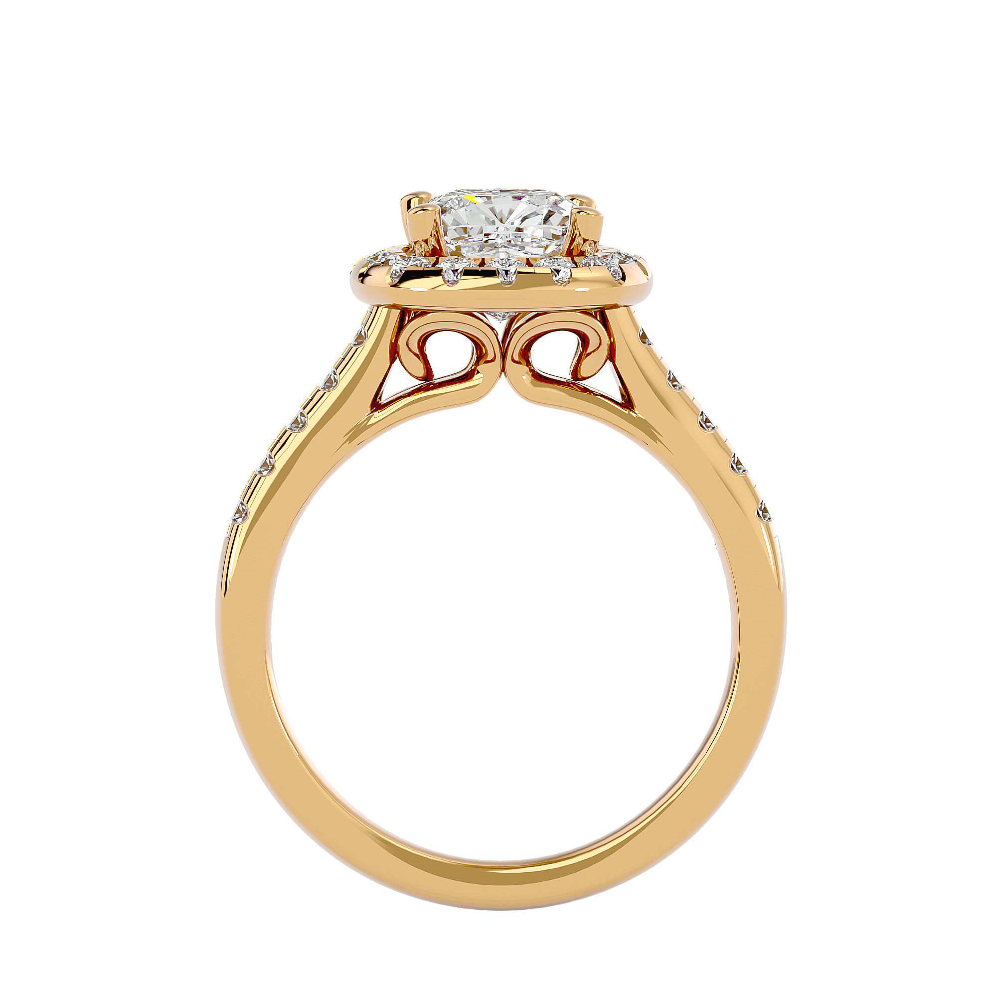 HOH Lucinda Diamond Halo Ring
