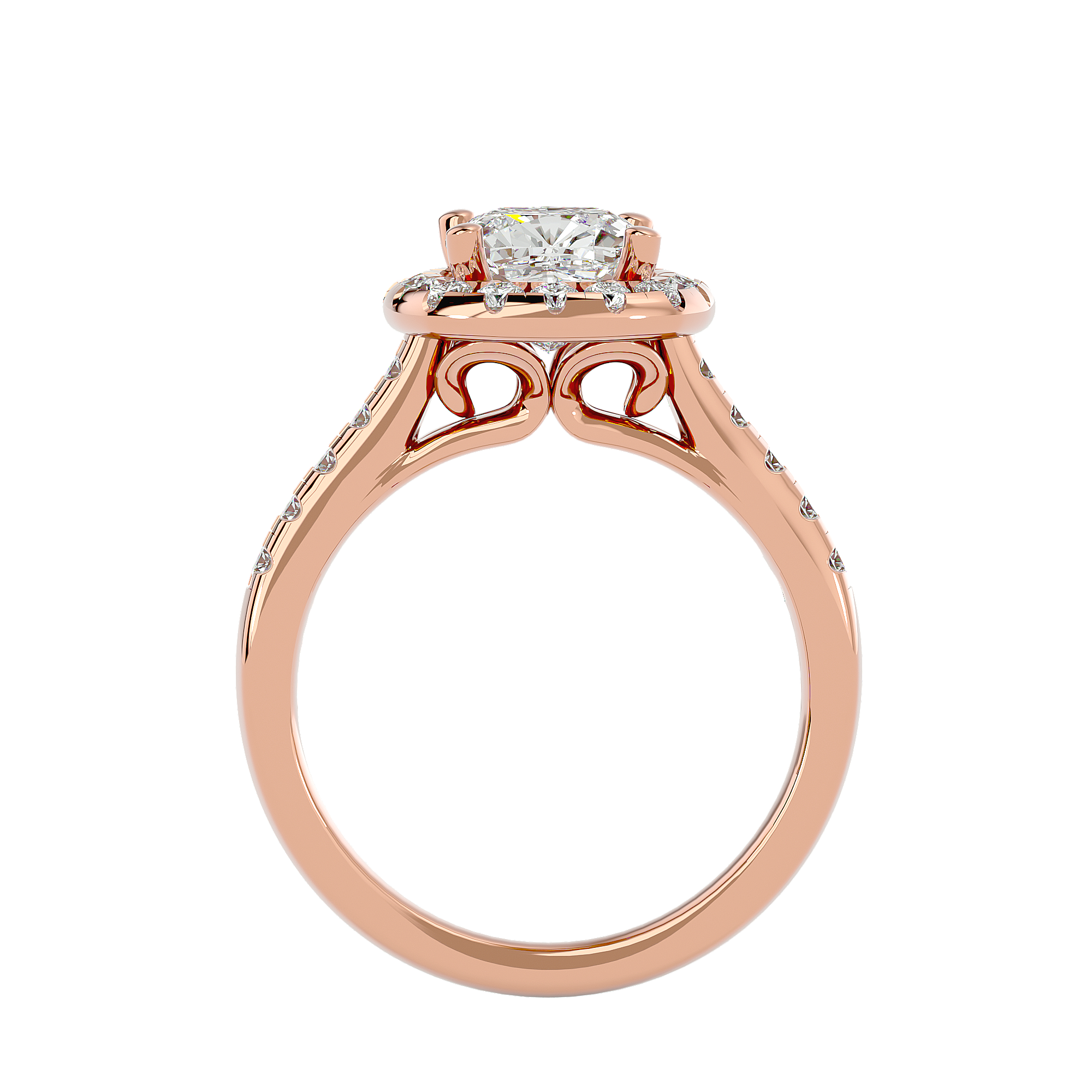 HOH Lucinda Diamond Halo Ring