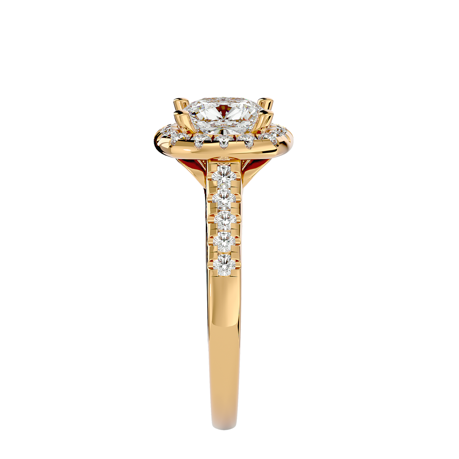 HOH Lucinda Diamond Halo Ring