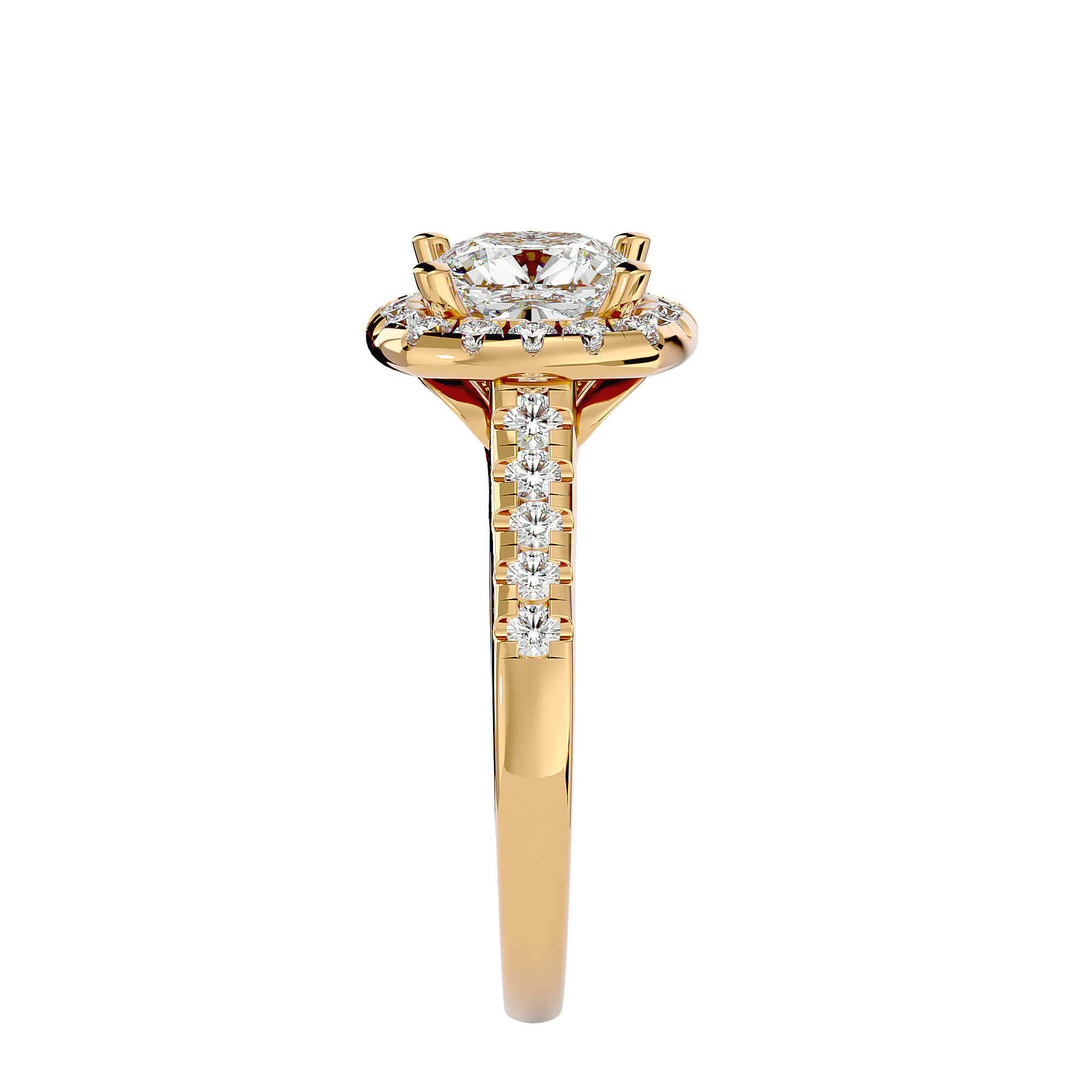 HOH Lucinda Diamond Halo Ring