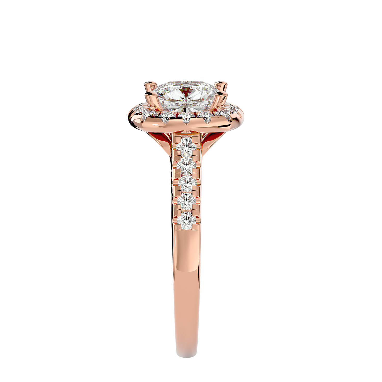 HOH Lucinda Diamond Halo Ring