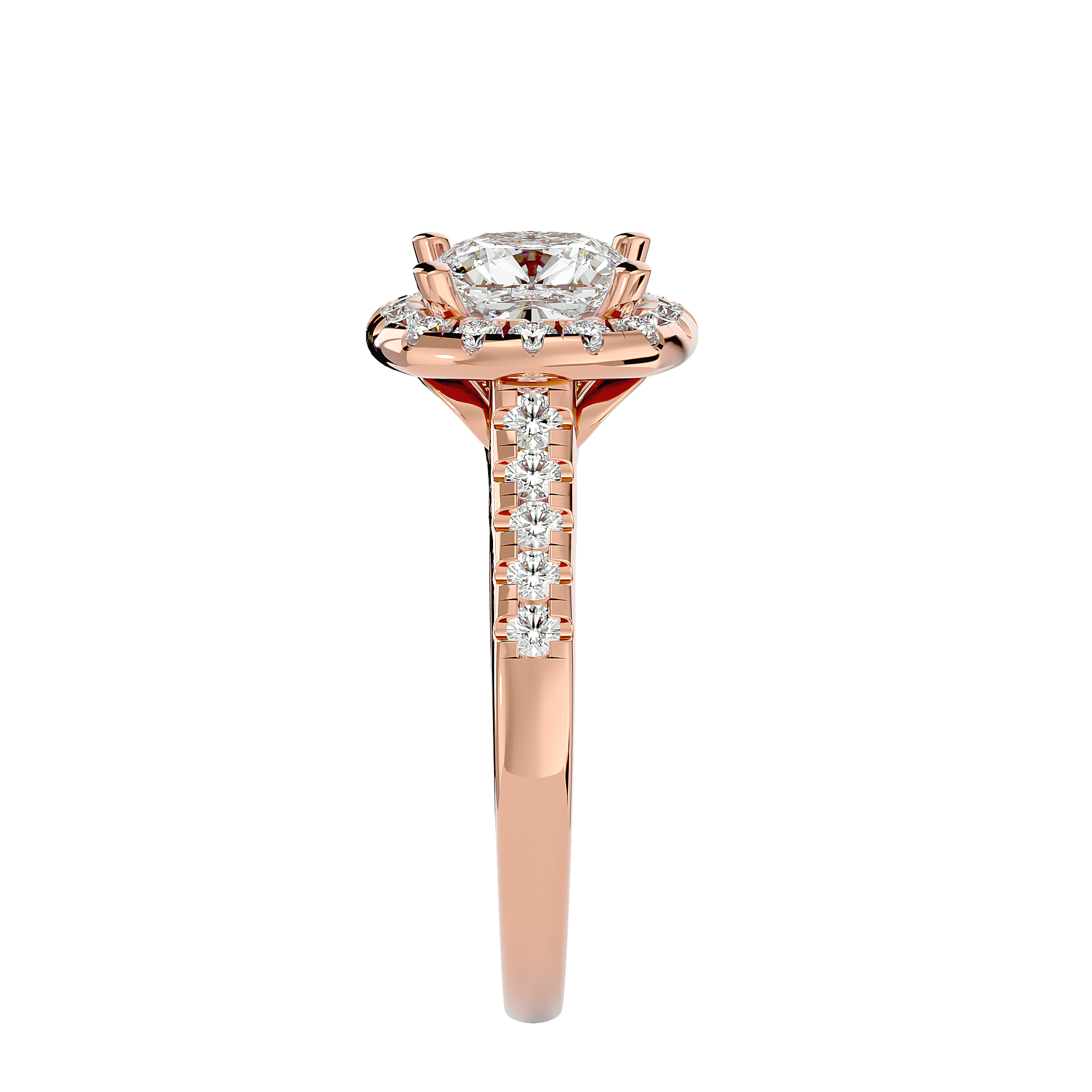 HOH Lucinda Diamond Halo Ring