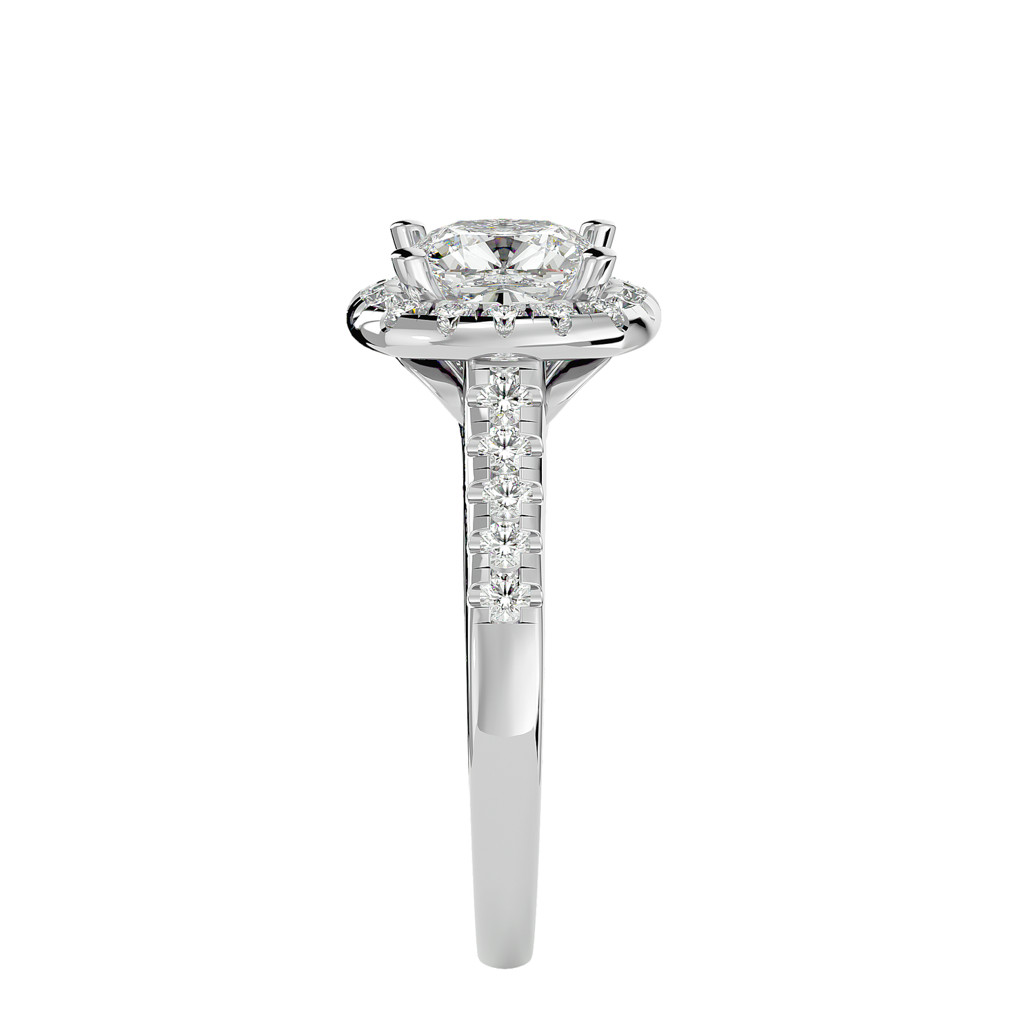 HOH Lucinda Diamond Halo Ring