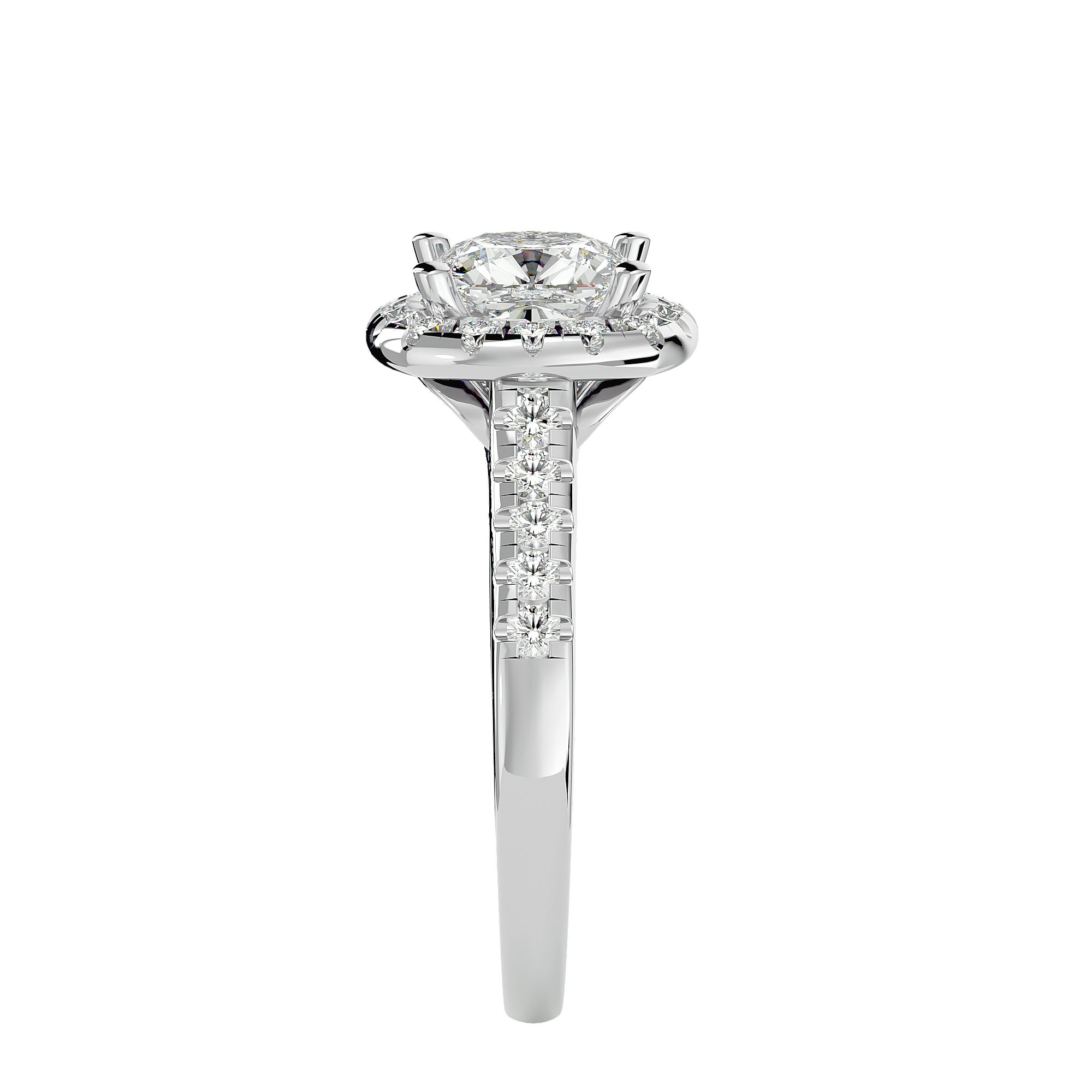 HOH Lucinda Diamond Halo Ring