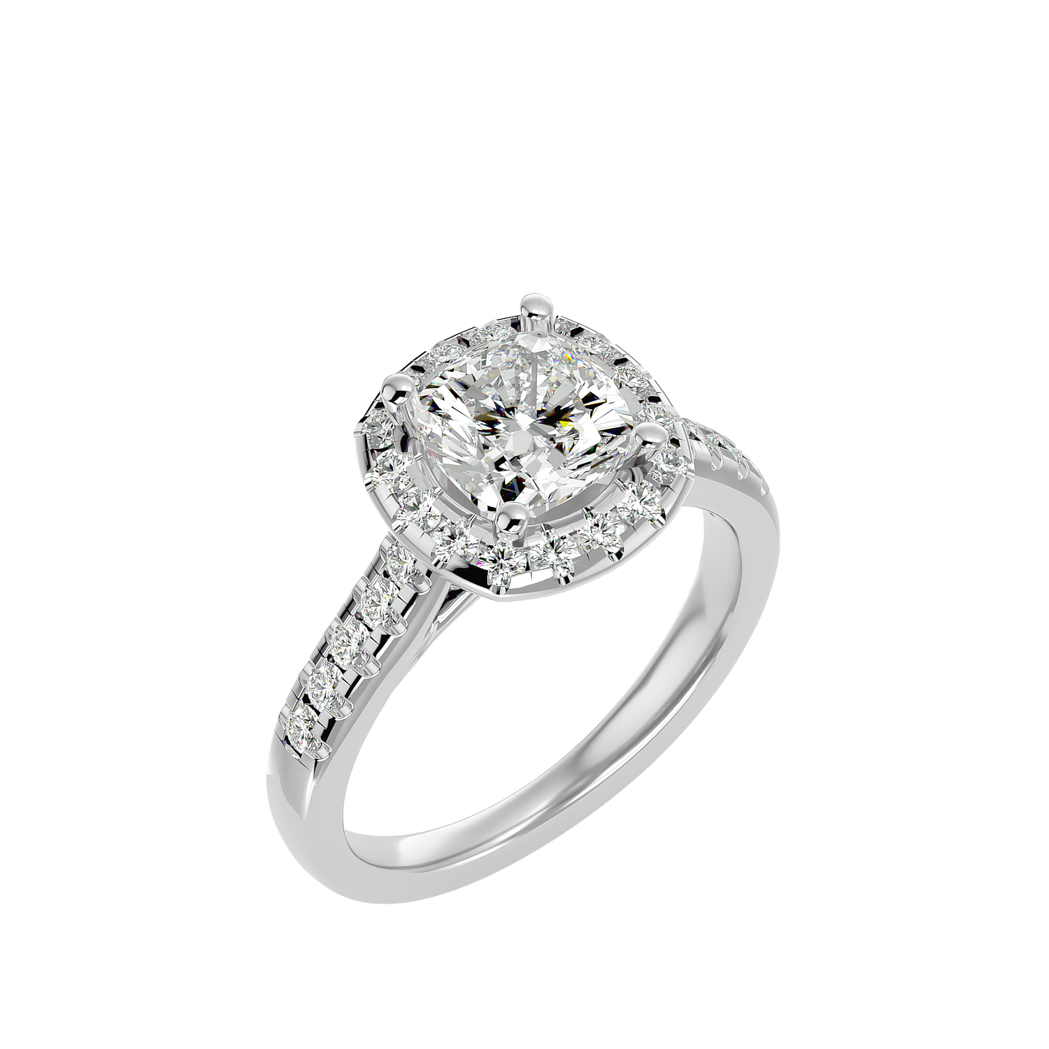 HOH Lucinda Diamond Halo Ring