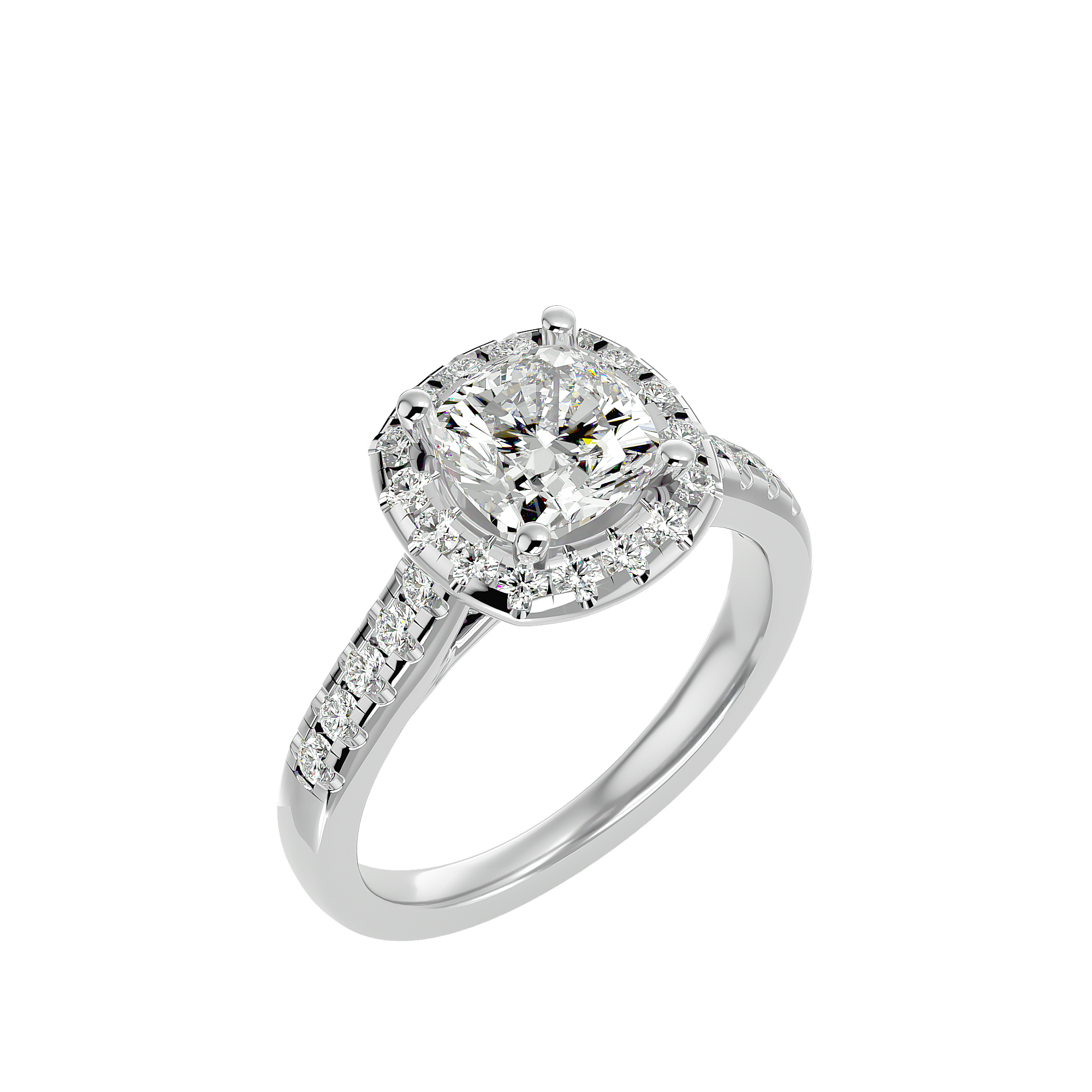 HOH Lucinda Diamond Halo Ring