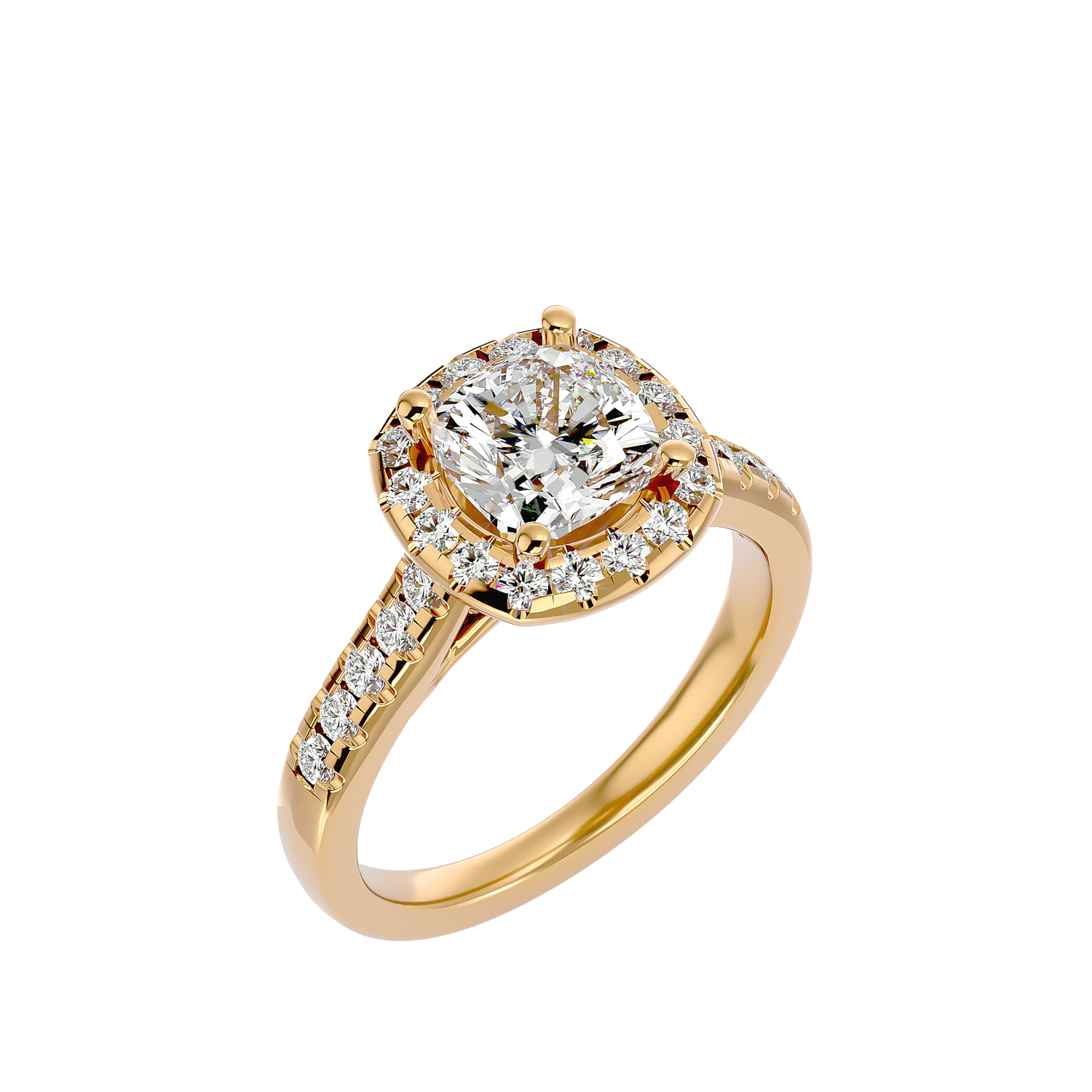 HOH Lucinda Diamond Halo Ring