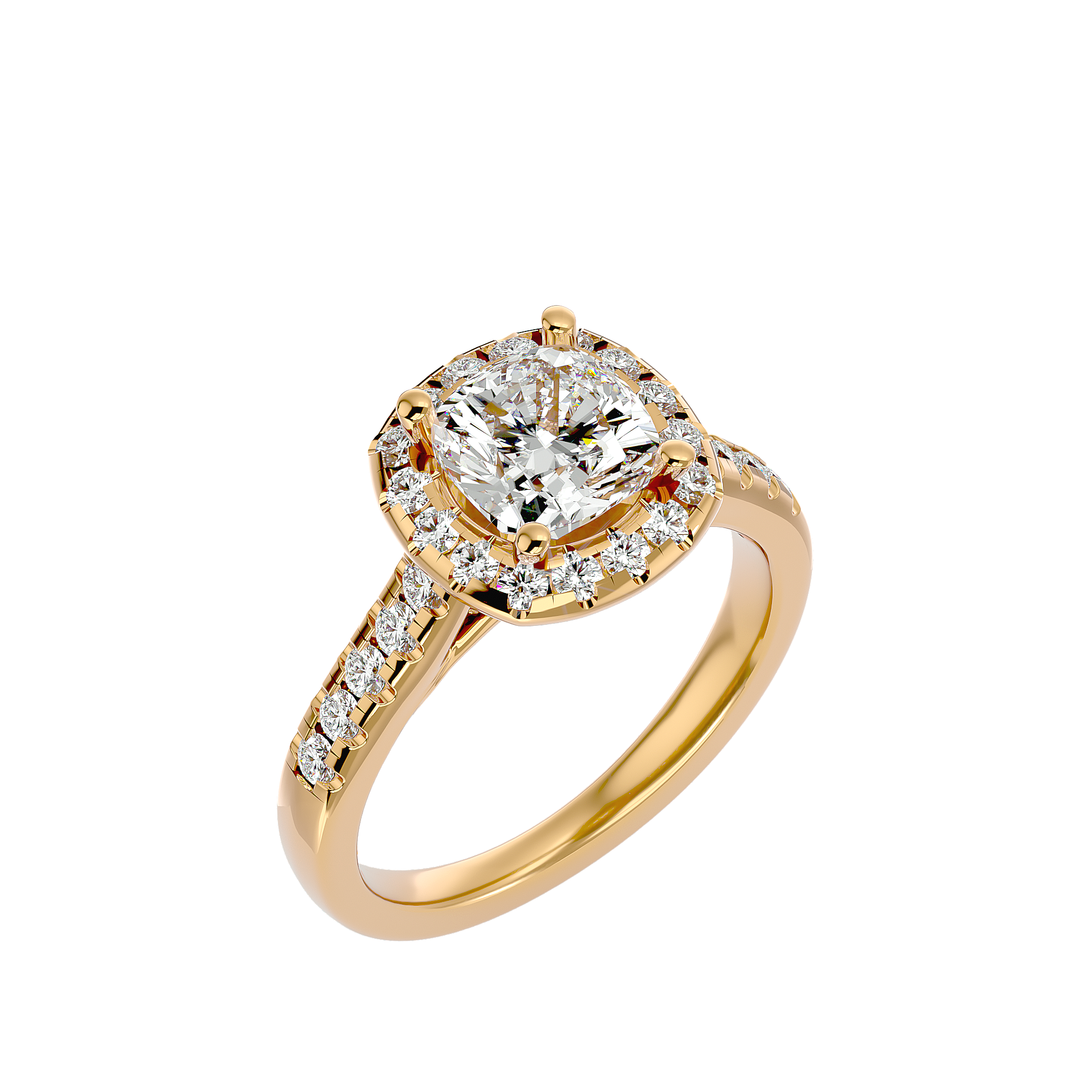 HOH Lucinda Diamond Halo Ring
