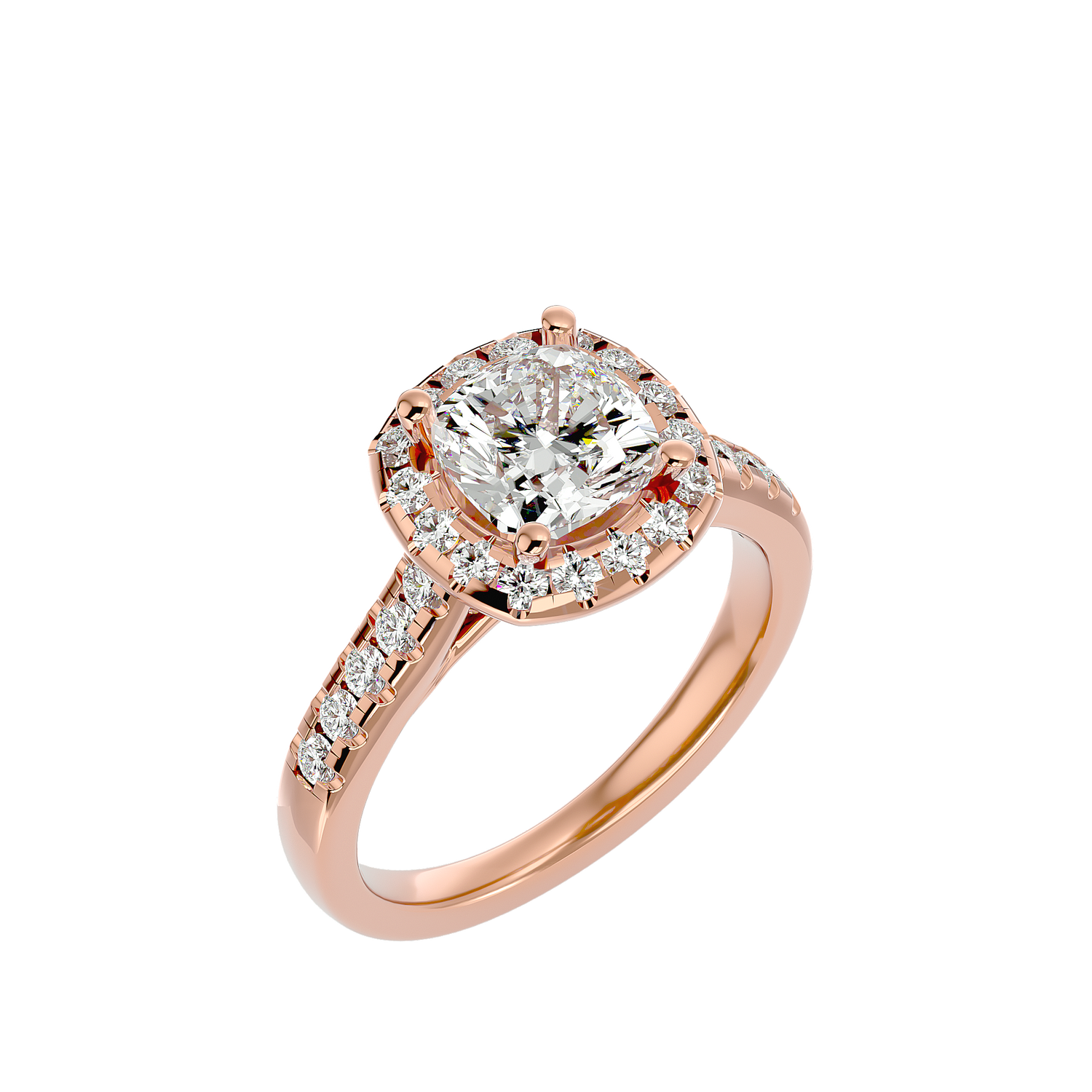 HOH Lucinda Diamond Halo Ring