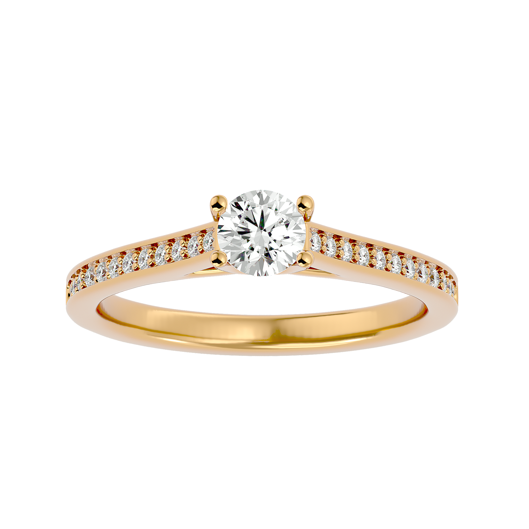 HOH Bee Diamond Solitaire Ring