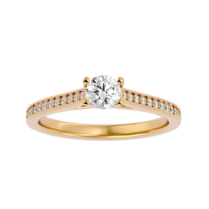 HOH Bee Diamond Solitaire Ring