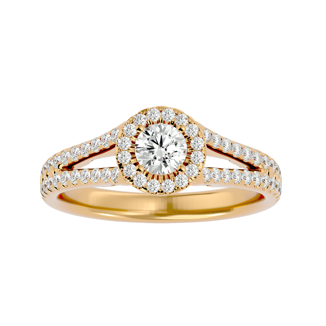 HOH Jolie Diamond Halo Ring