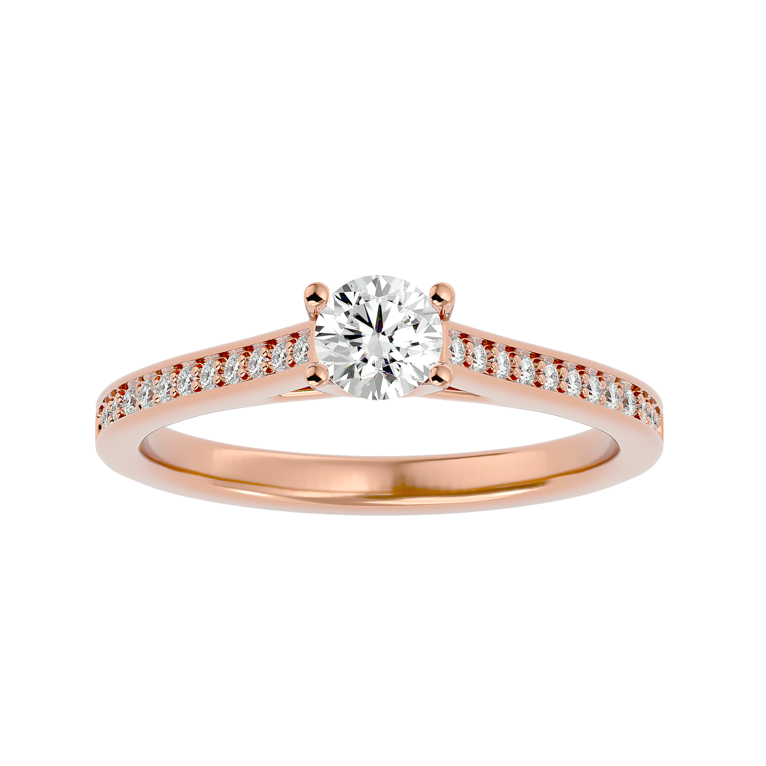 HOH Bee Diamond Solitaire Ring